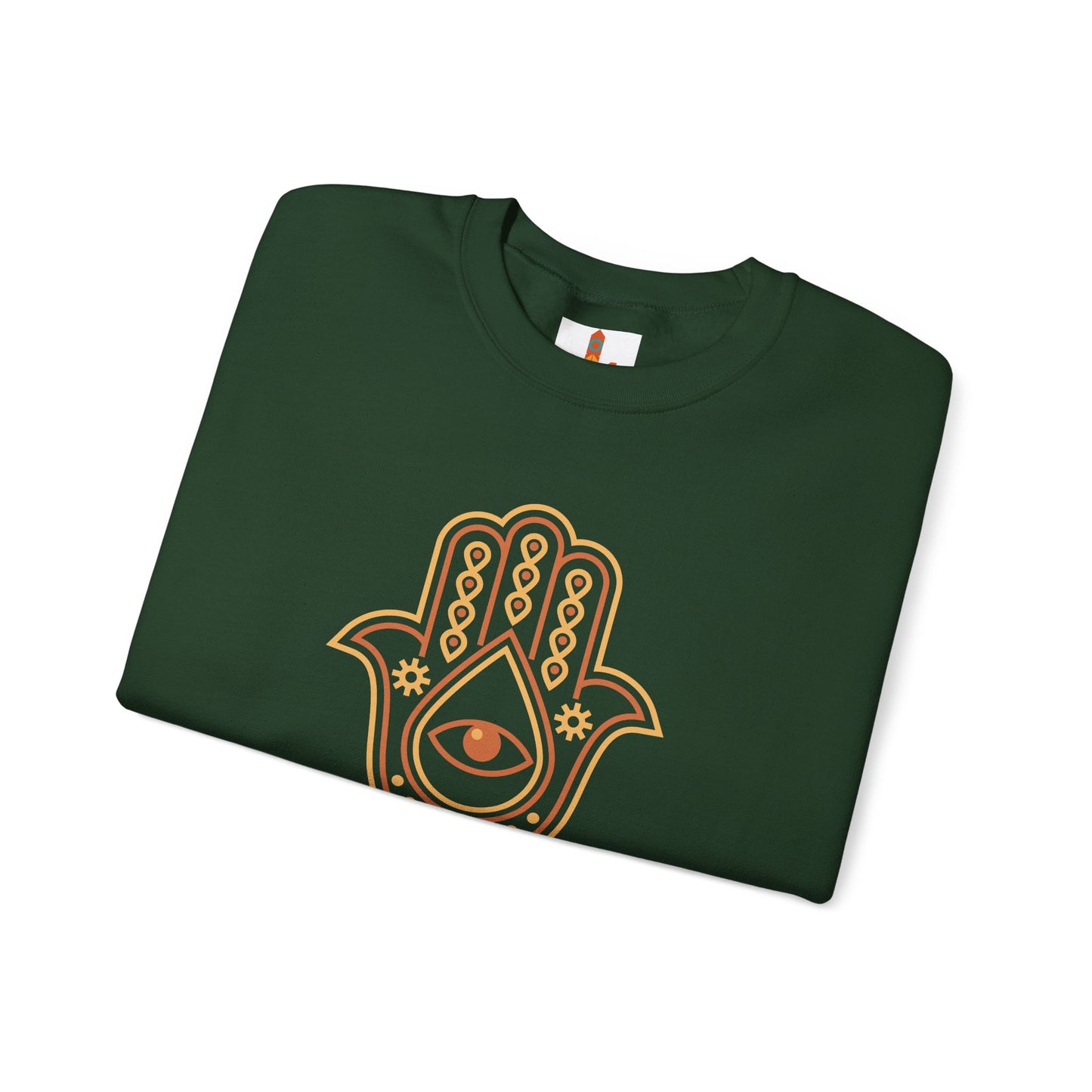 Brown Hamsa Hand Sweatshirt