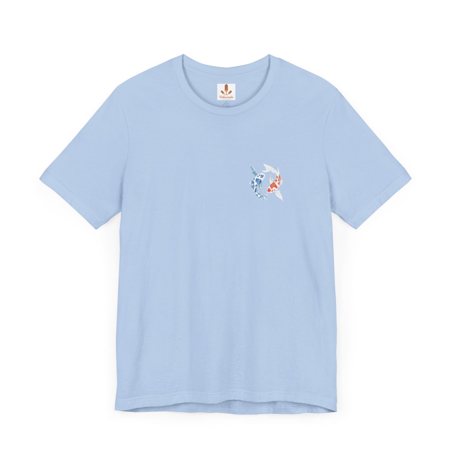 Colorful Yin and Yang Fish T-shirt
