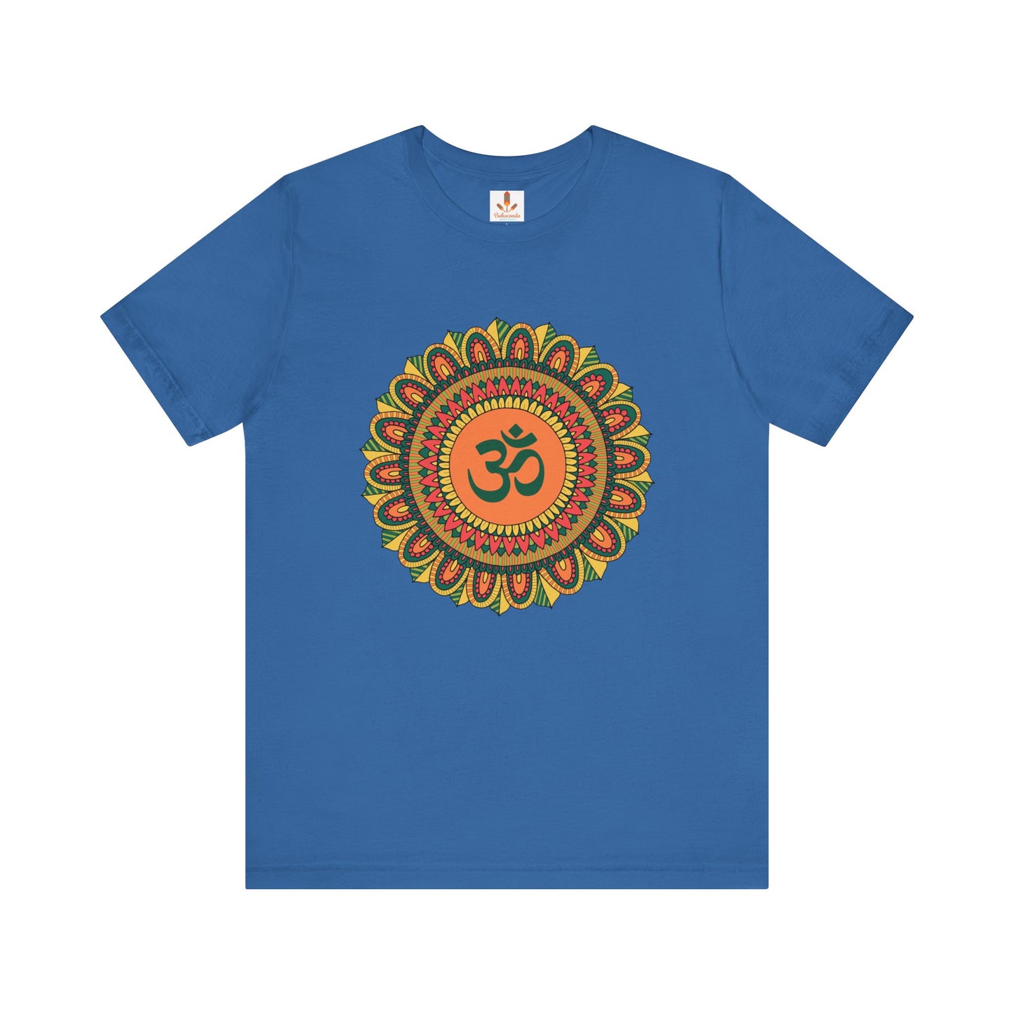 Om Multicolor Mandala T-shirt