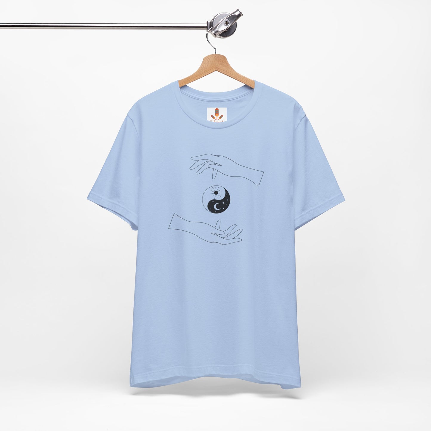 Yin Yang with Two Hands T-shirt