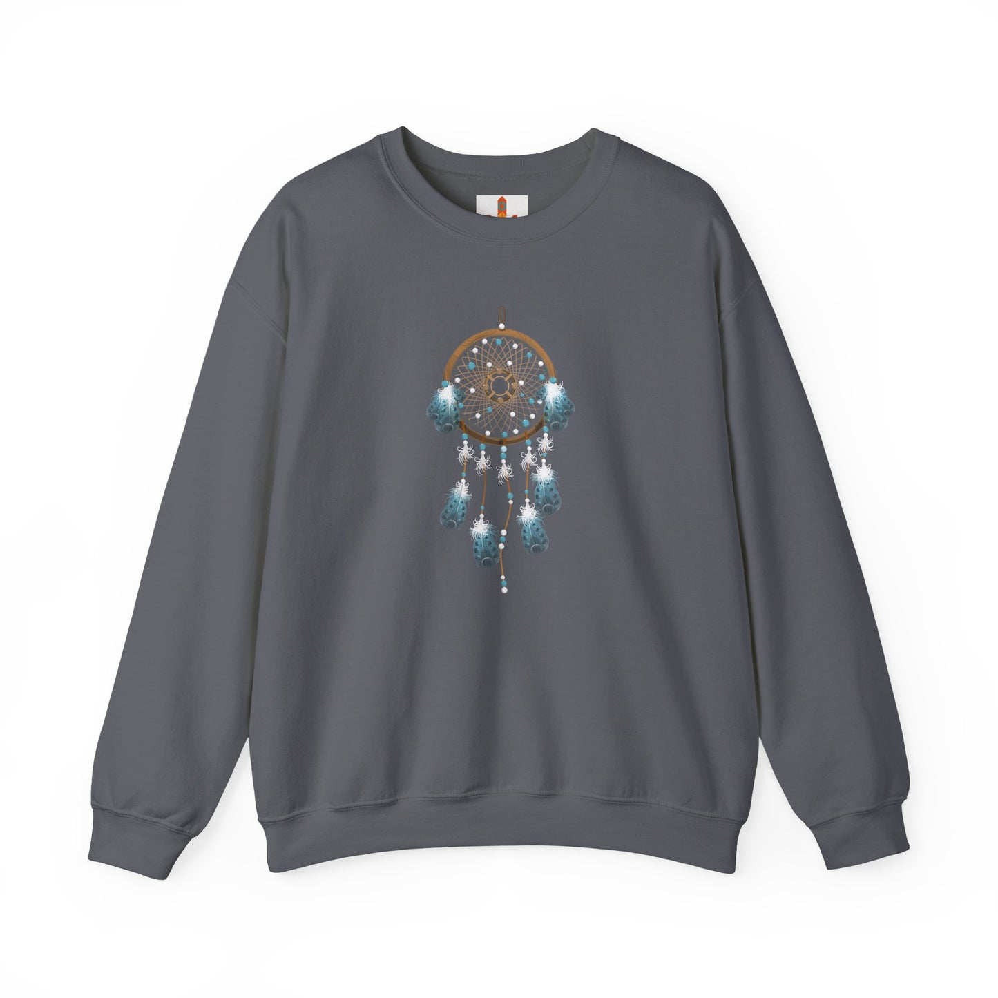 Blue and Brown Dream Catcher Sweatshirt