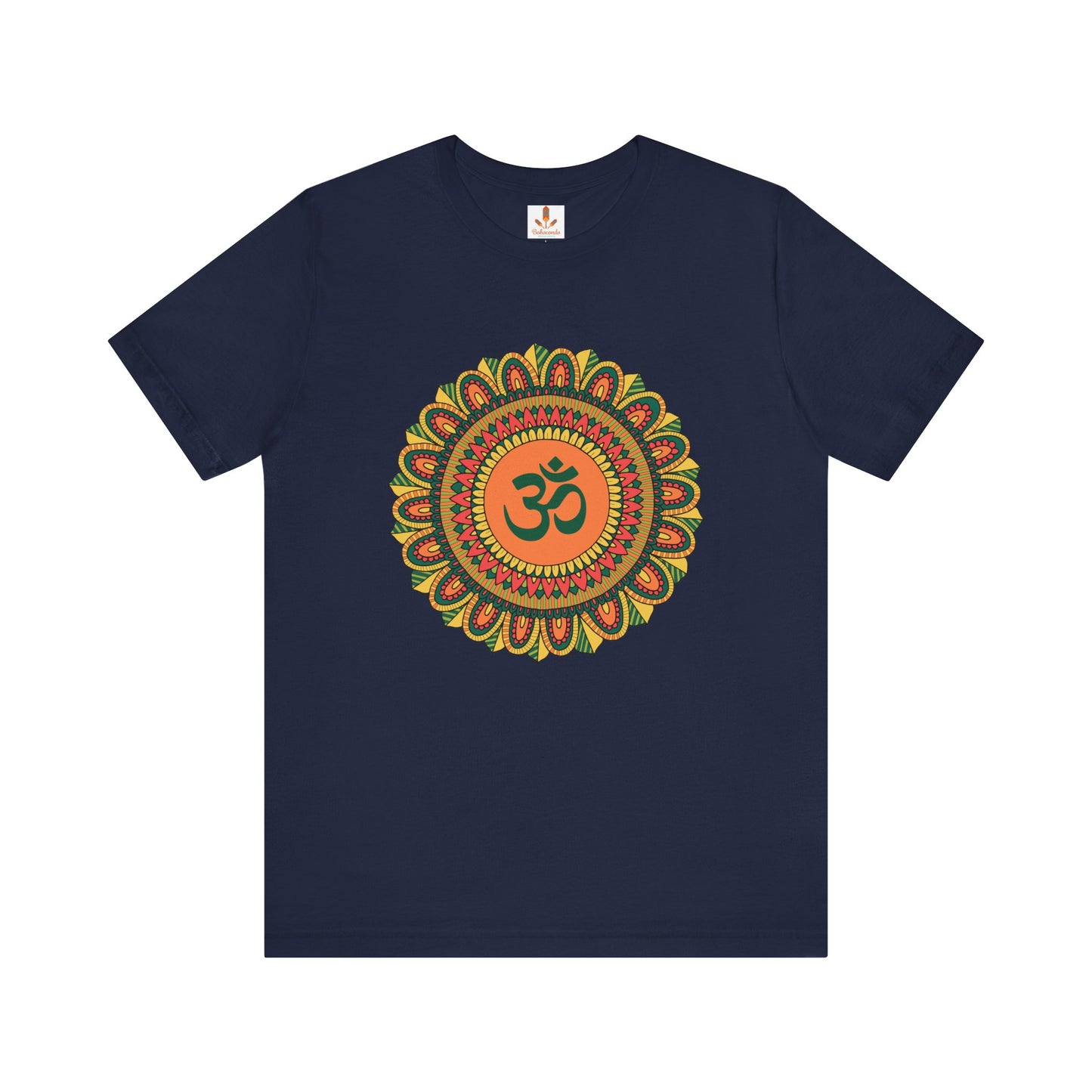 Om Multicolor Mandala T-shirt