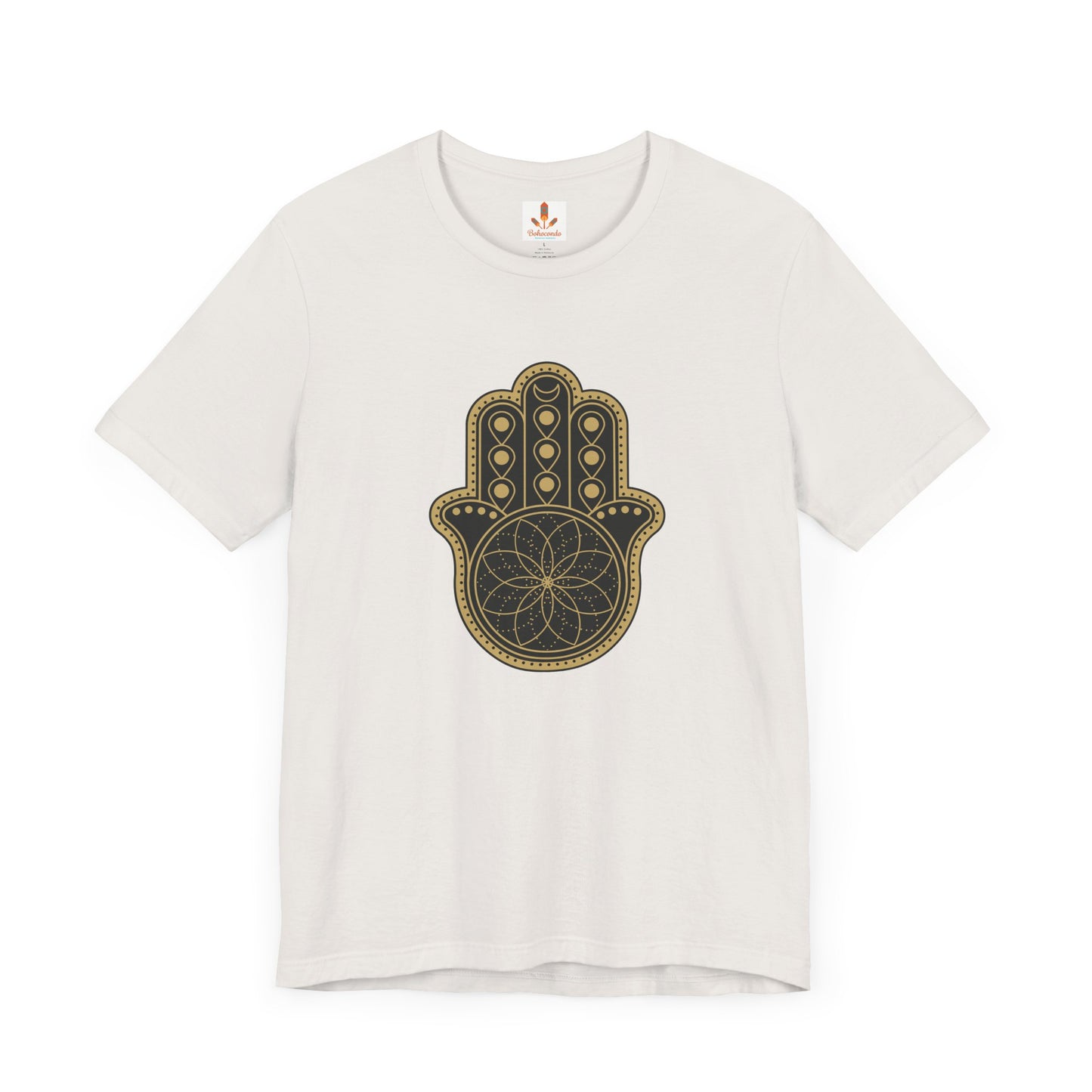 Hamsa Hand with Mandala T-shirt