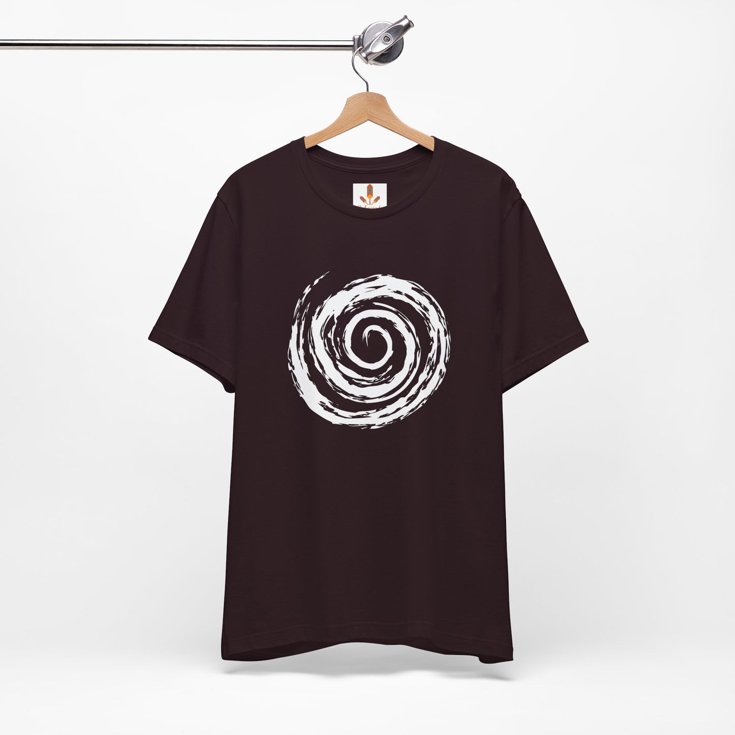 White Spiral of Life Art T-shirt