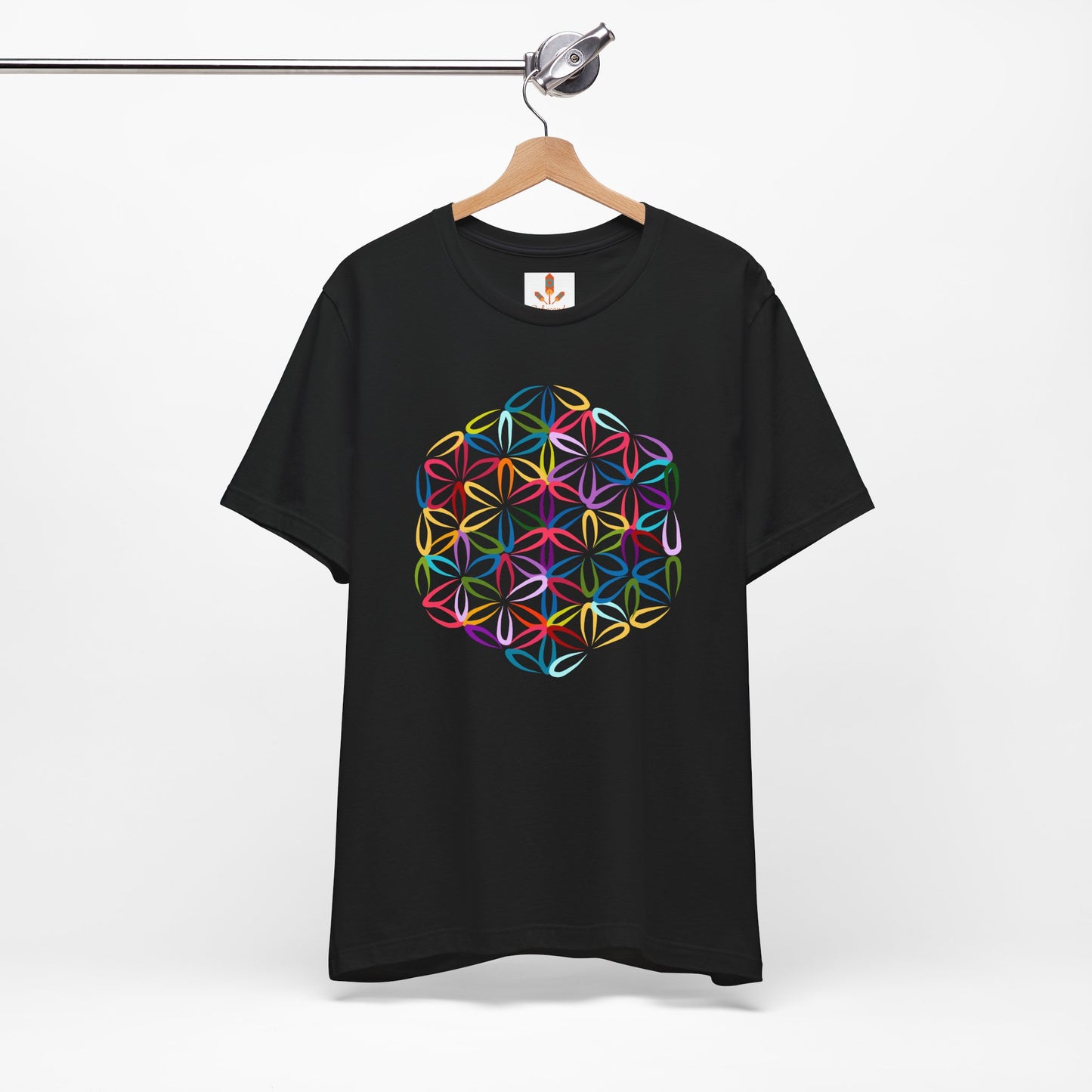 Multicolor Flower of Life T-shirt