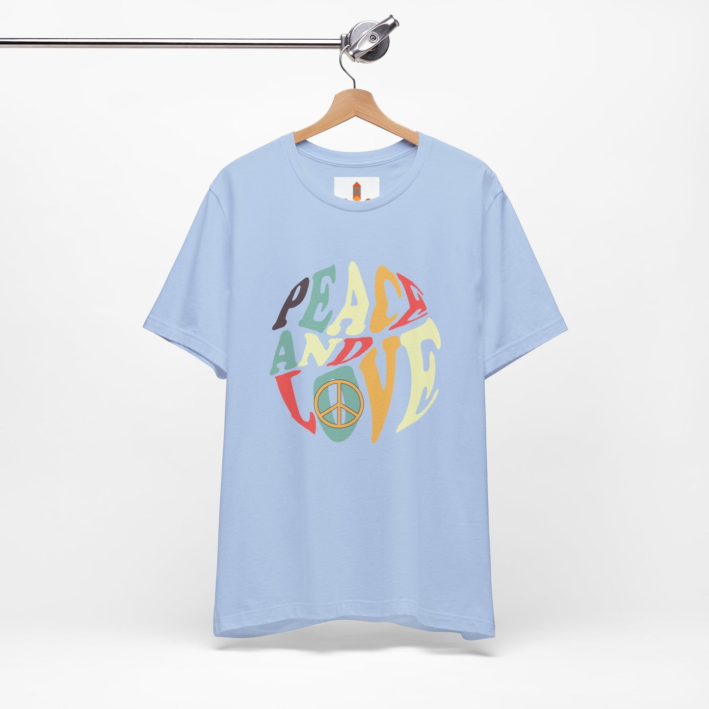 Peace and Love Design T-shirt