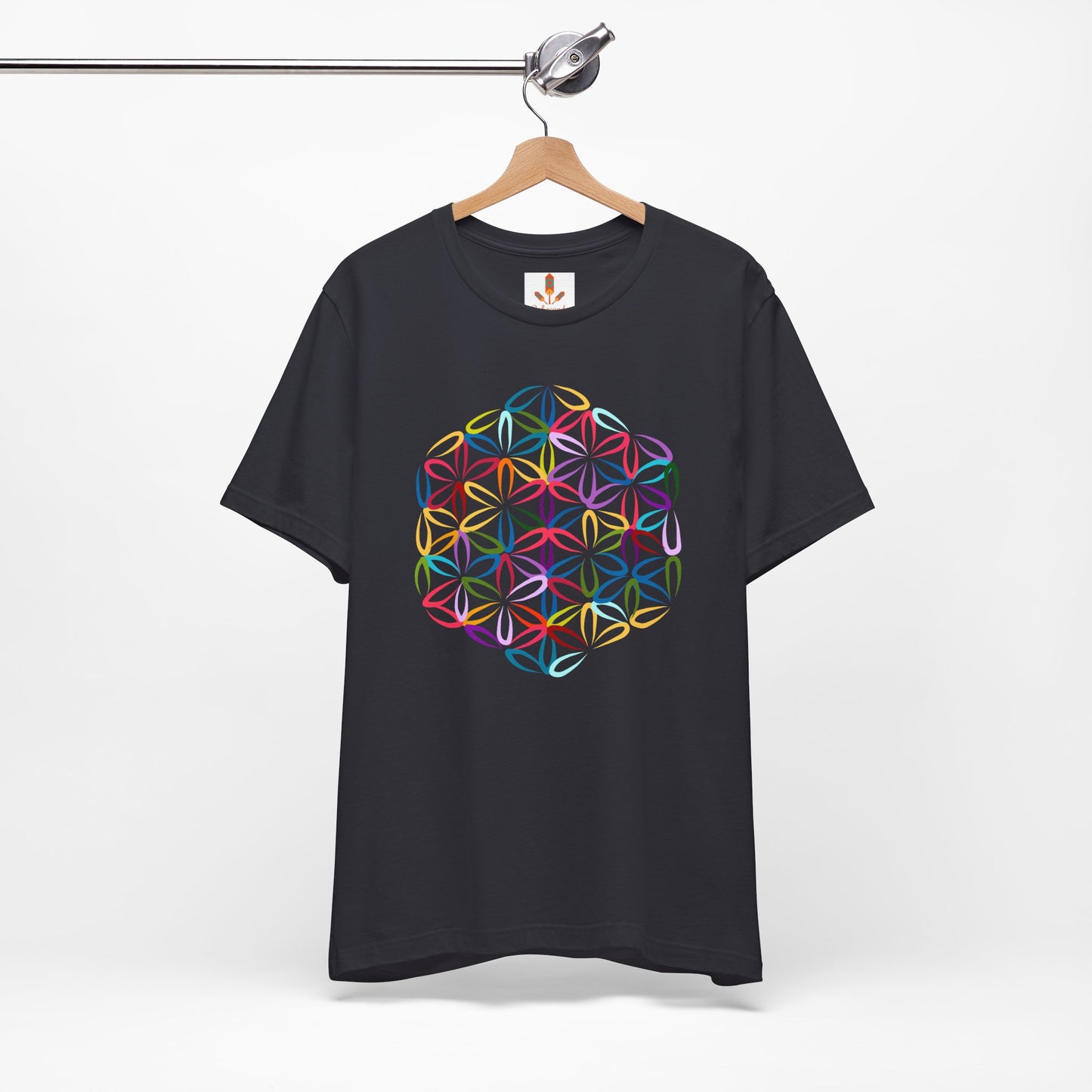 Multicolor Flower of Life T-shirt