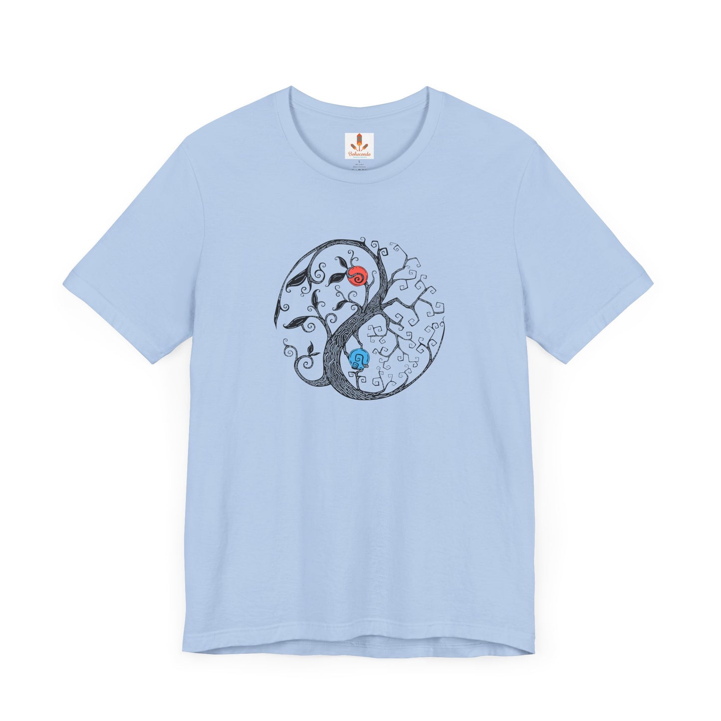 Tree of Life Yin Yang T-shirt