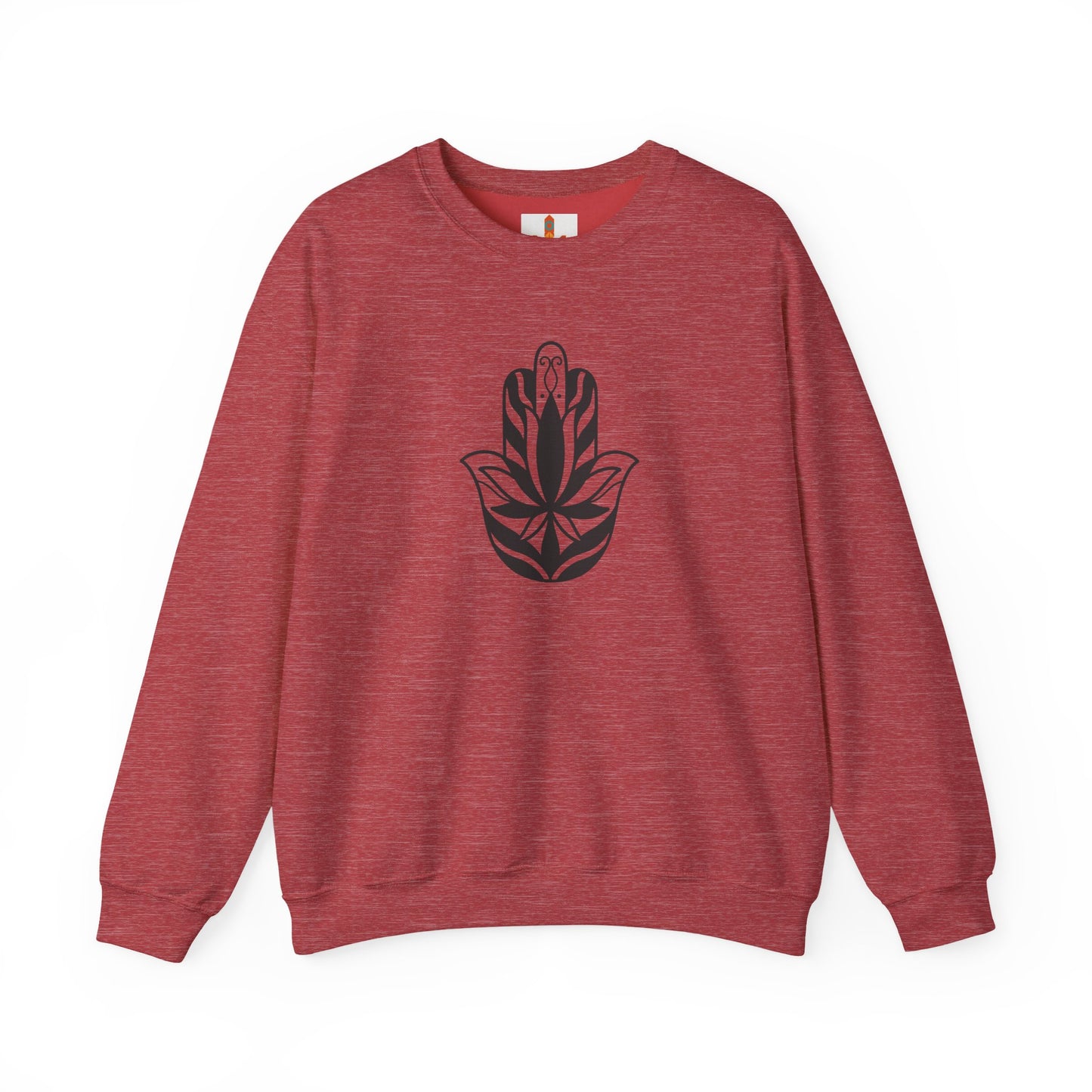 Hamsa Lotus Hand Sweatshirt