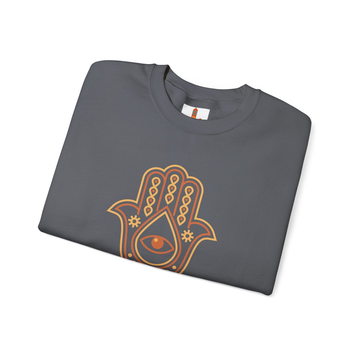 Brown Hamsa Hand Sweatshirt