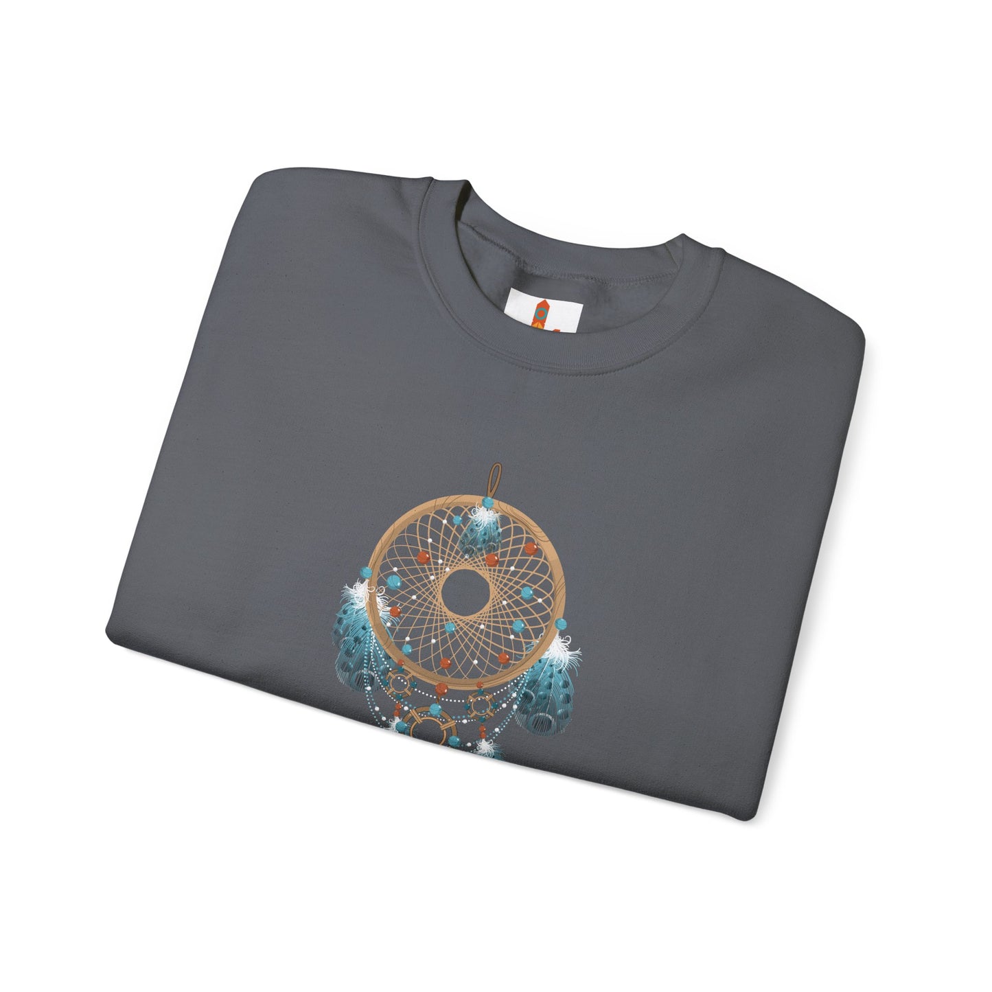 Turquoise and Brown Dream Catcher Sweatshirt