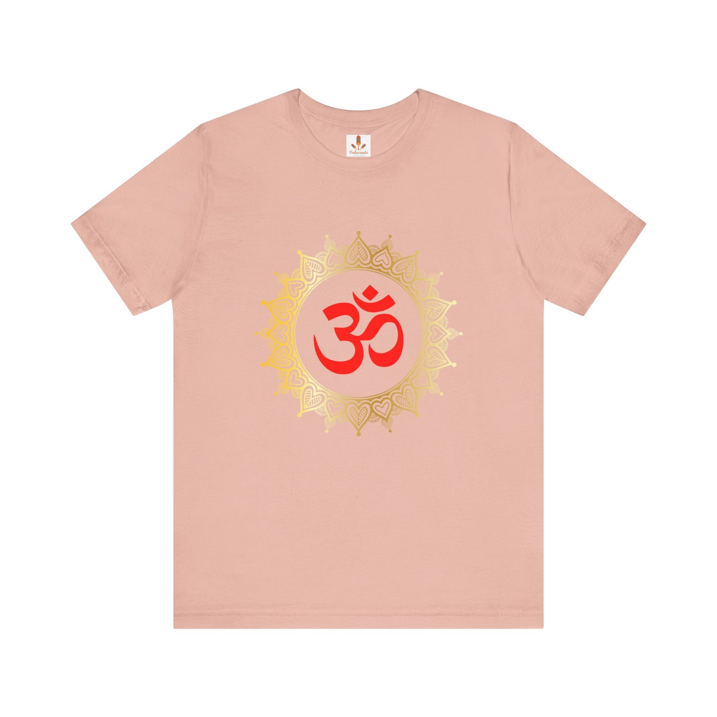 Golden Mandala Om T-shirt