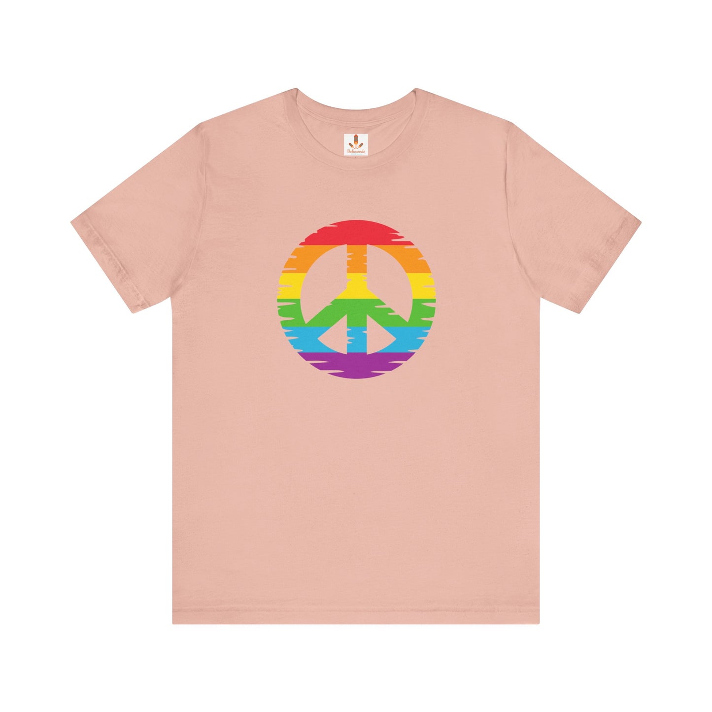 Rainbow Peace Sign T-shirt