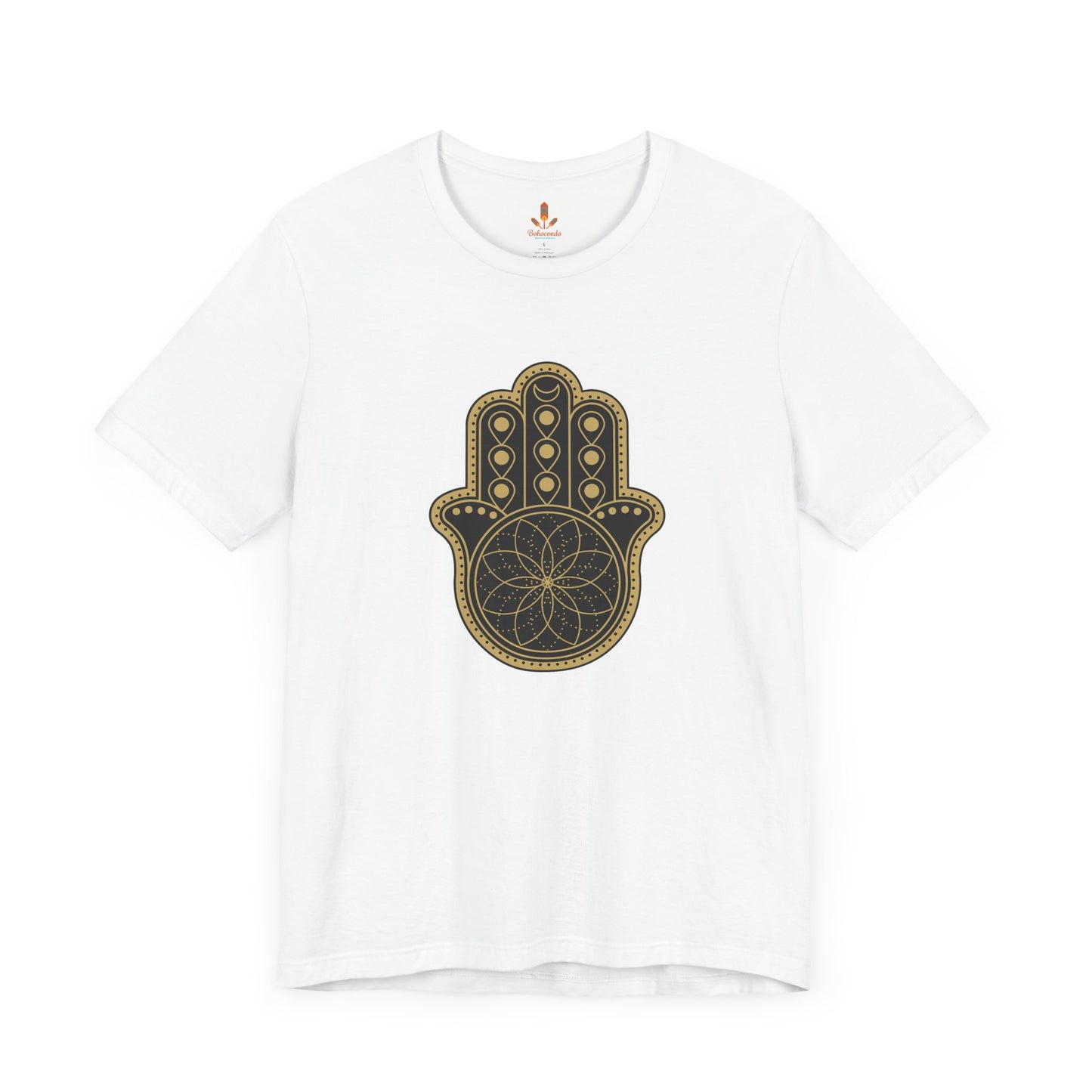 Hamsa Hand with Mandala T-shirt