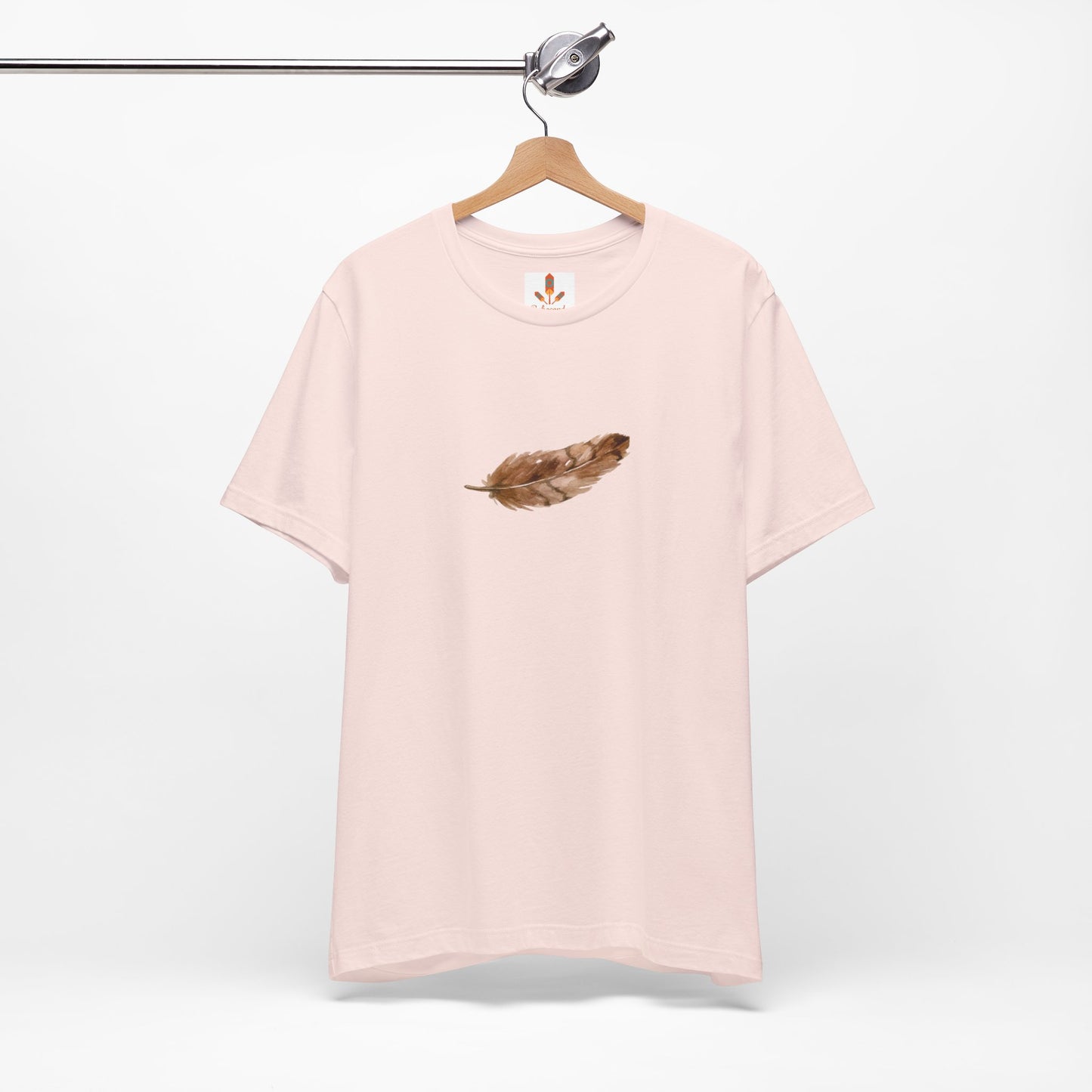 Brown Feather T-shirt