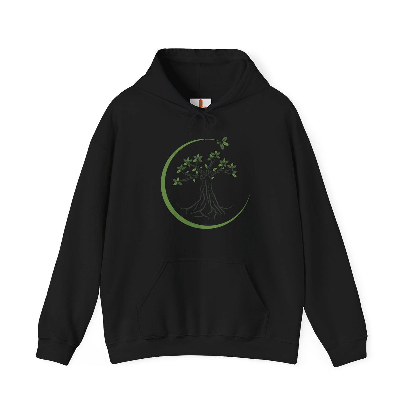 Green Tree of Life Design Hoodie
