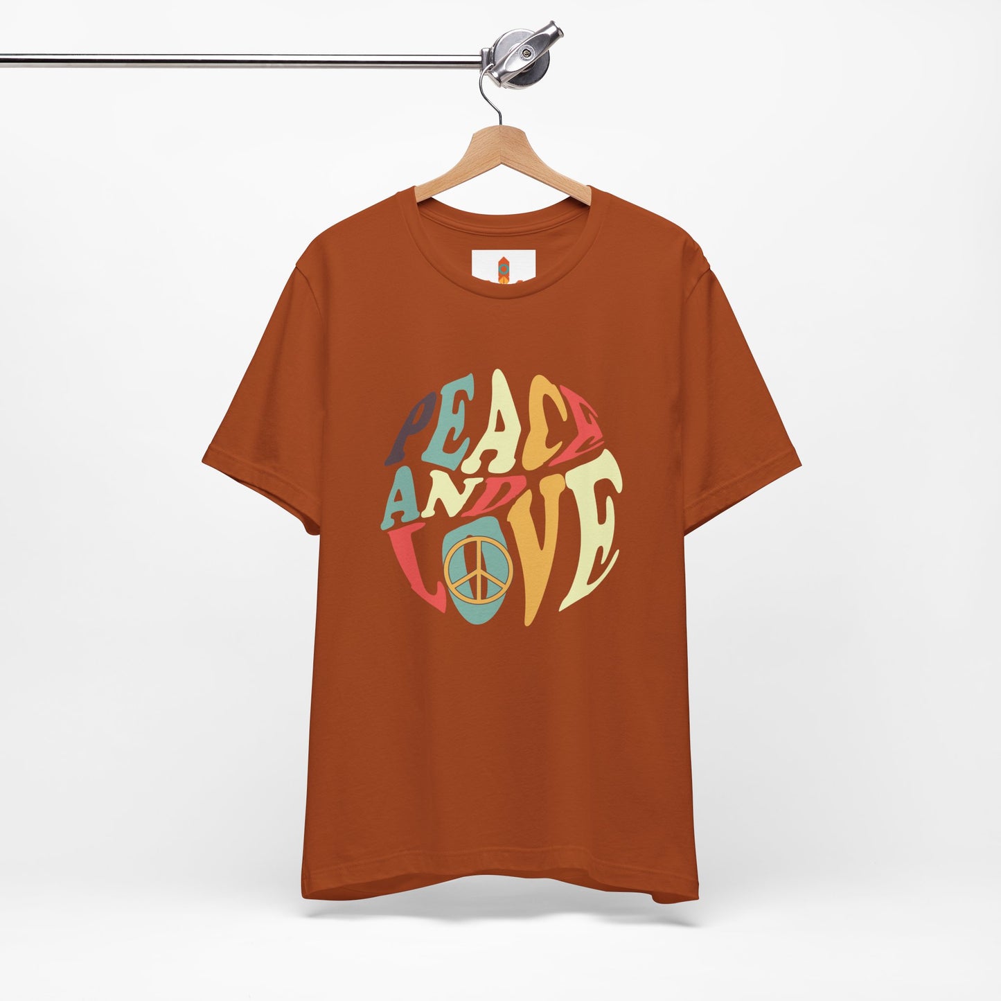 Peace and Love Design T-shirt
