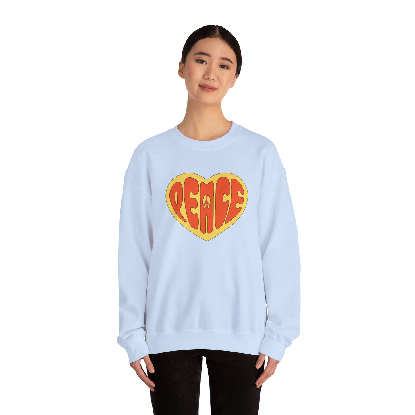 Peace in Heart Design Sweatshirt