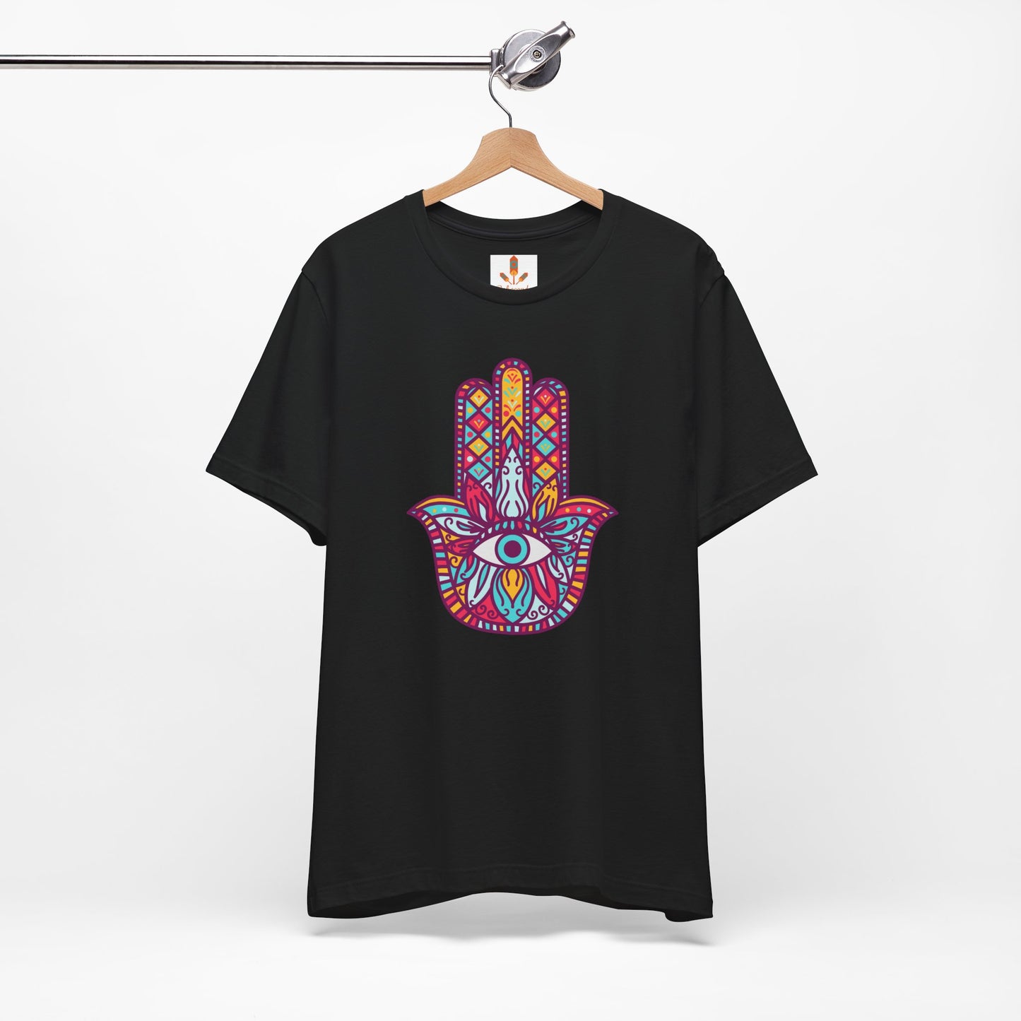 Colorful Fatima Hamsa Hand T-shirt
