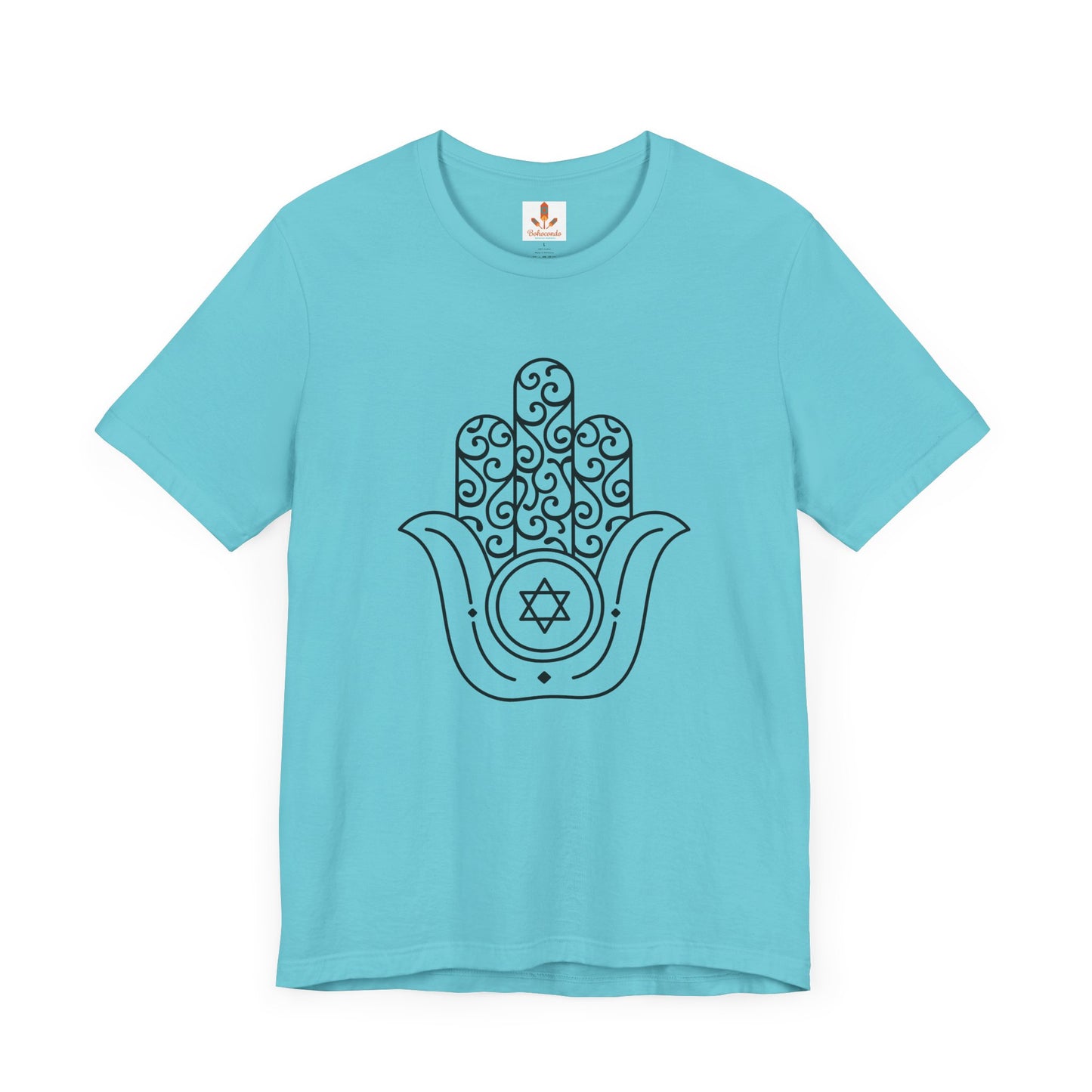 David Star in Hamsa Hand T-shirt