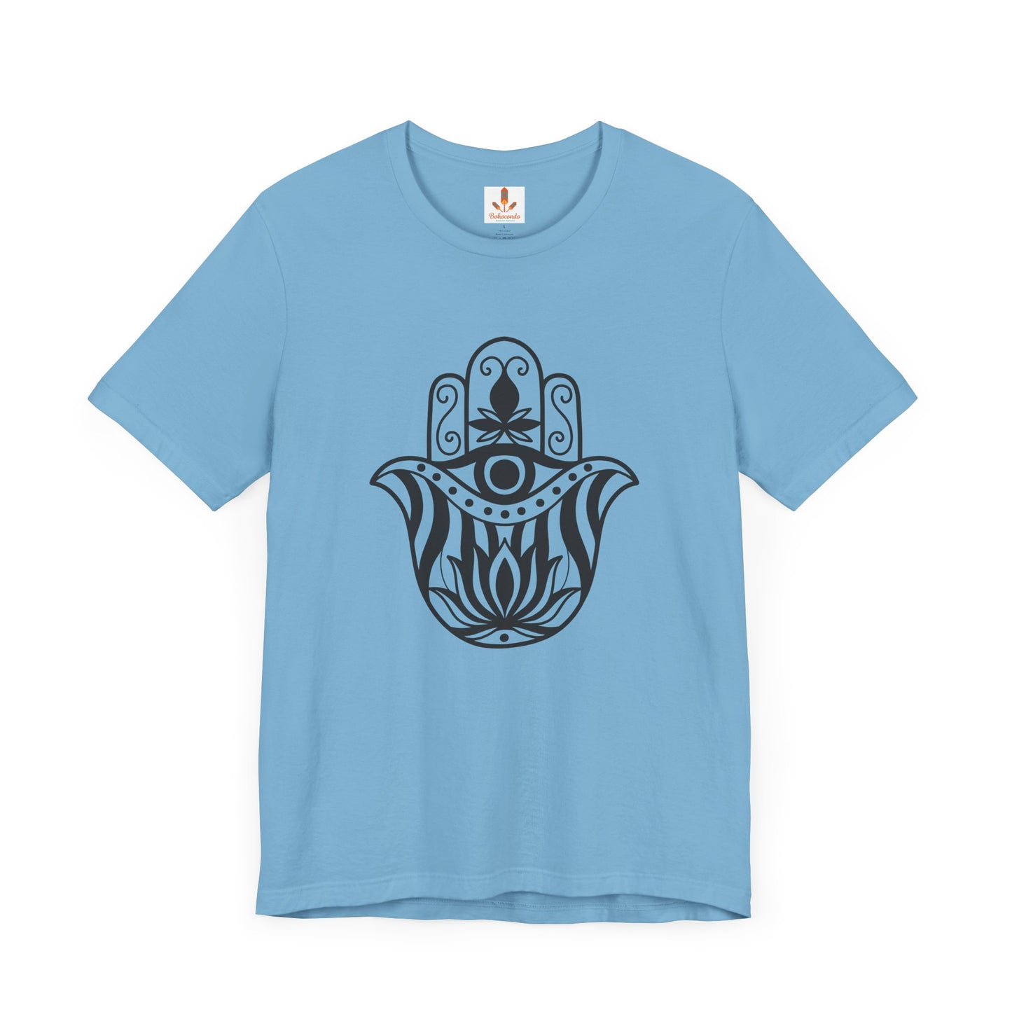 Hamsa Lotus Art T-shirt