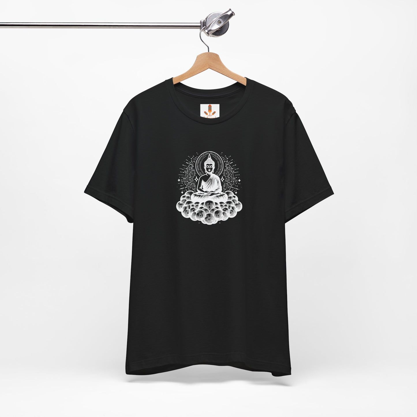 White Buddha Art T-shirt