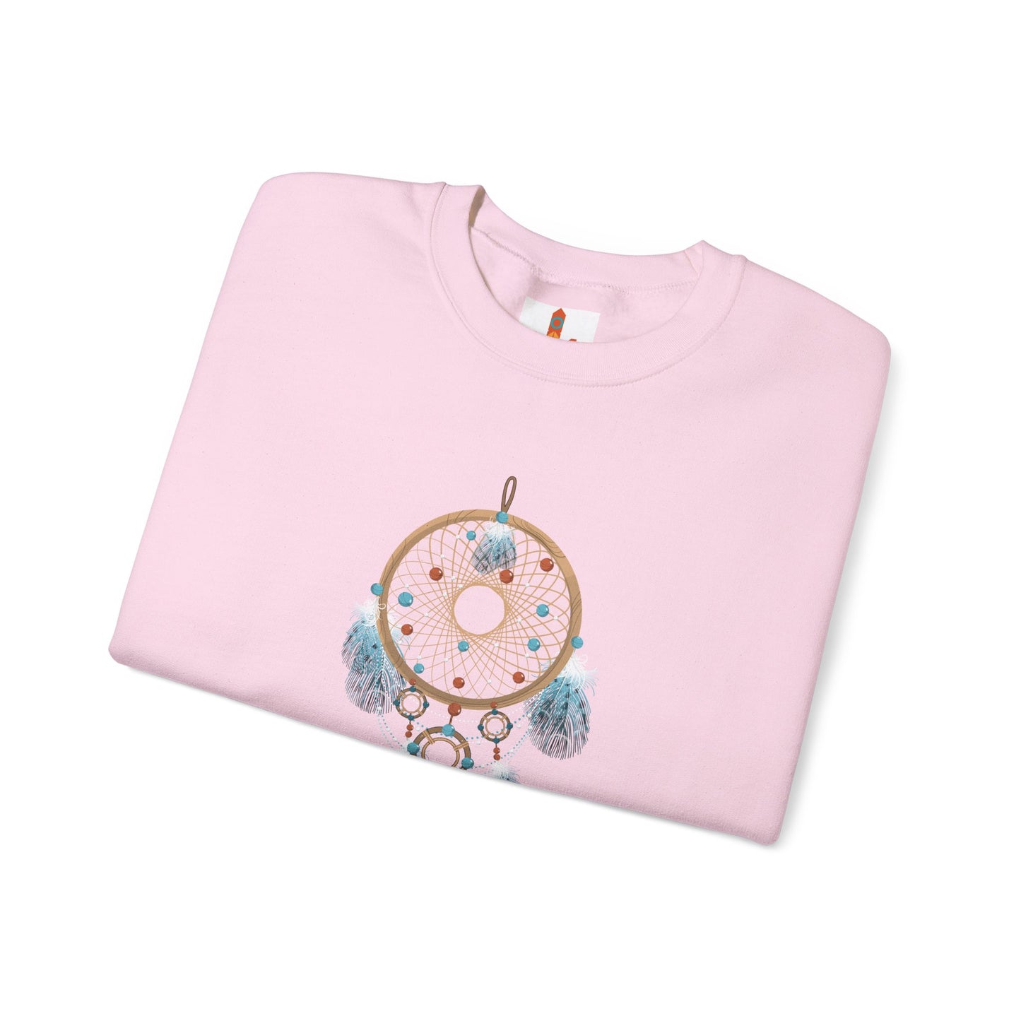 Turquoise and Brown Dream Catcher Sweatshirt
