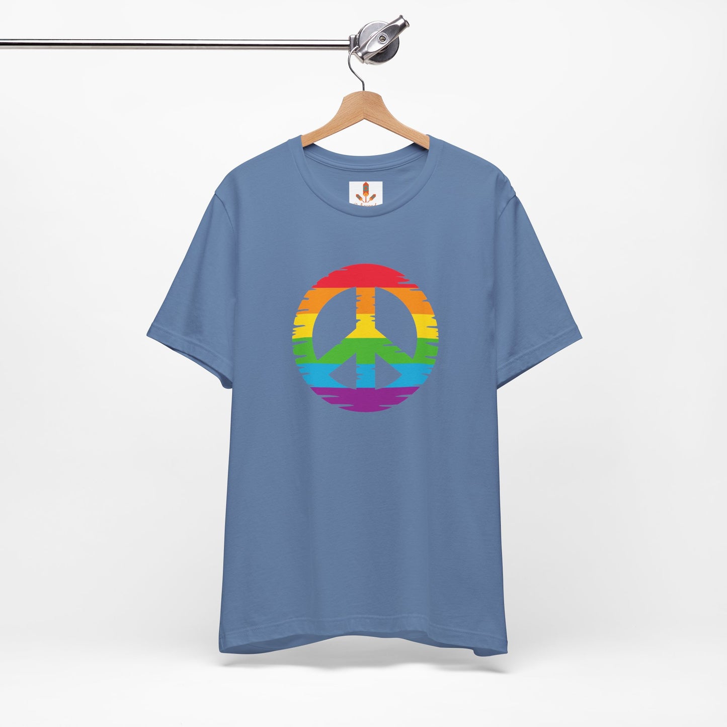 Rainbow Peace Sign T-shirt