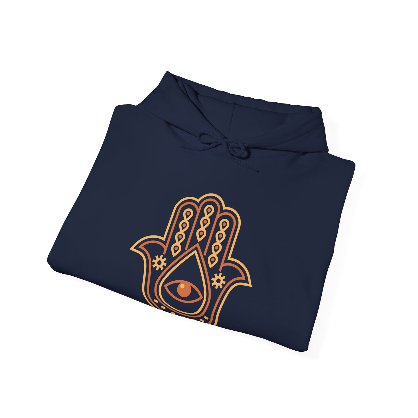 Brown Hamsa Hand Hoodie