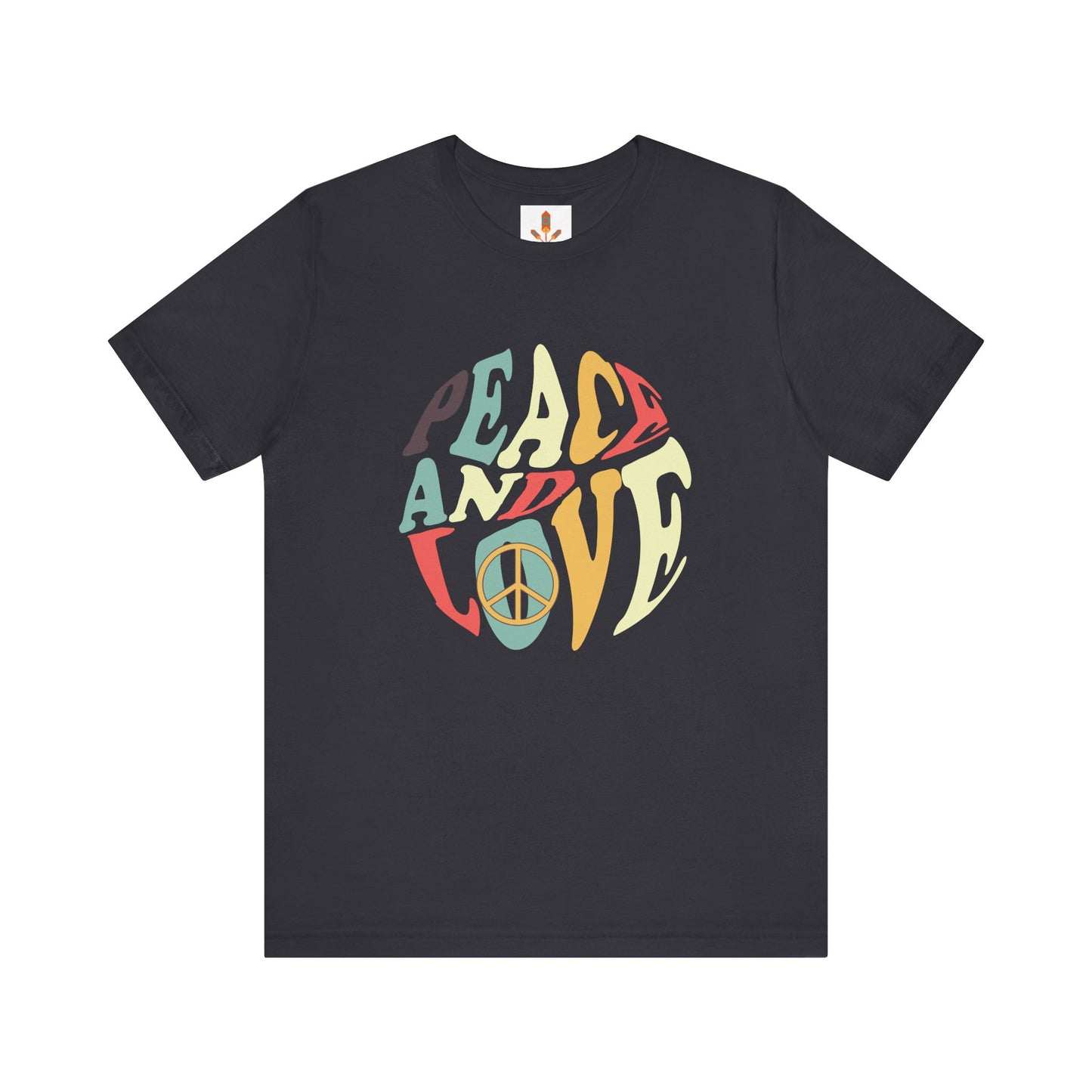Peace and Love Design T-shirt