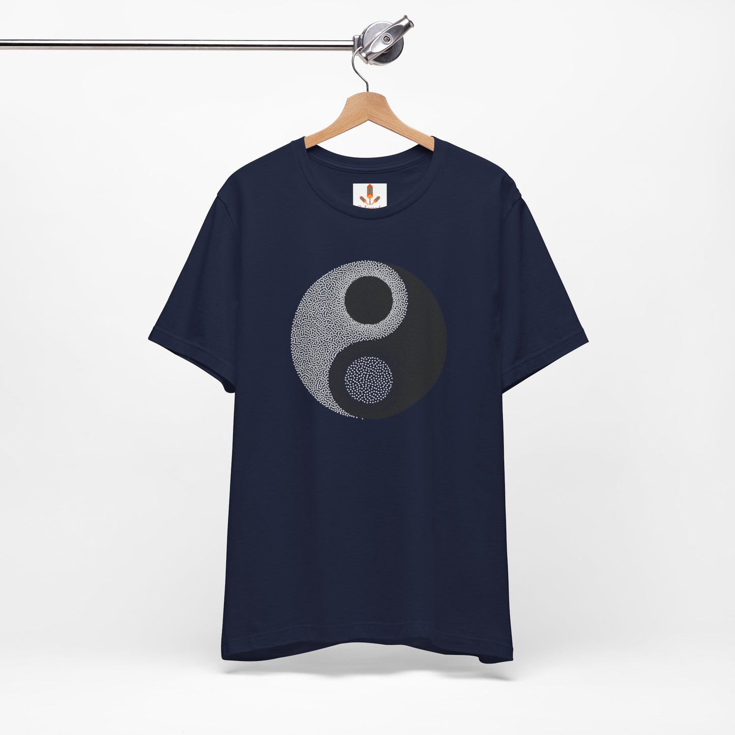 Yin Yang Dot Art T-shirt