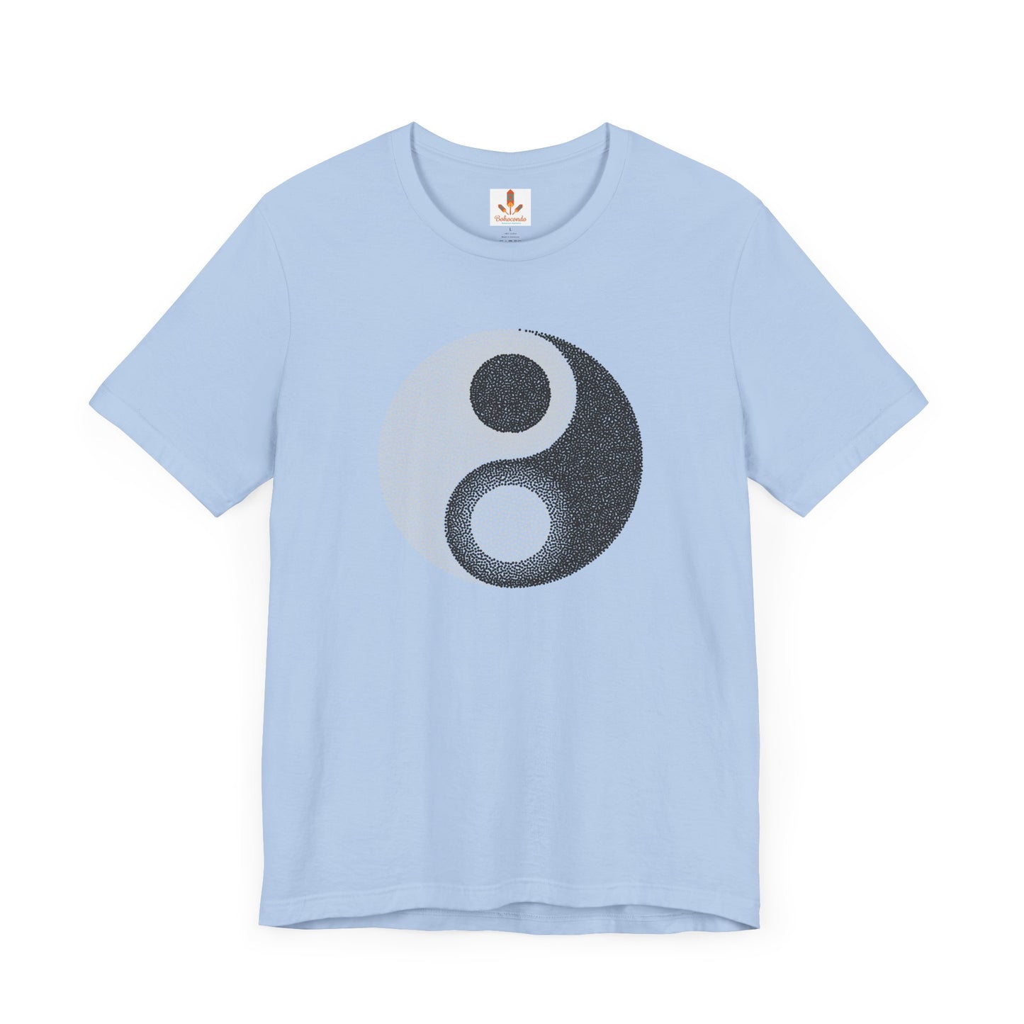 Yin Yang Dot Art T-shirt