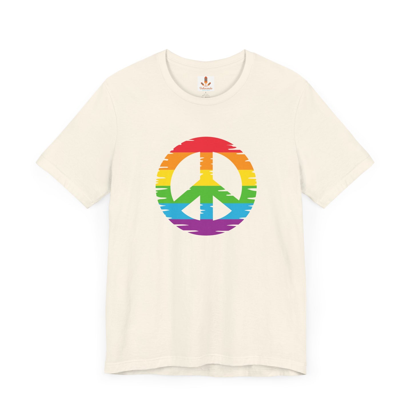 Rainbow Peace Sign T-shirt