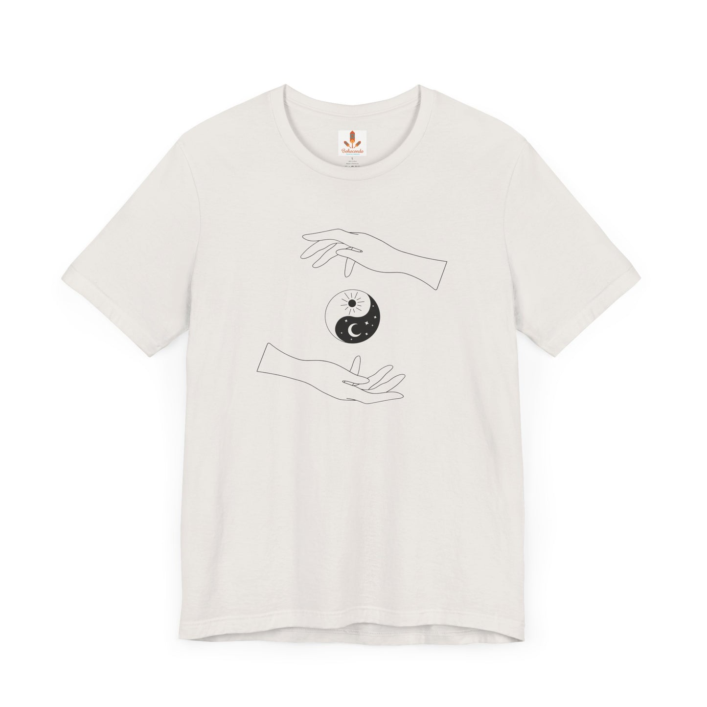 Yin Yang with Two Hands T-shirt