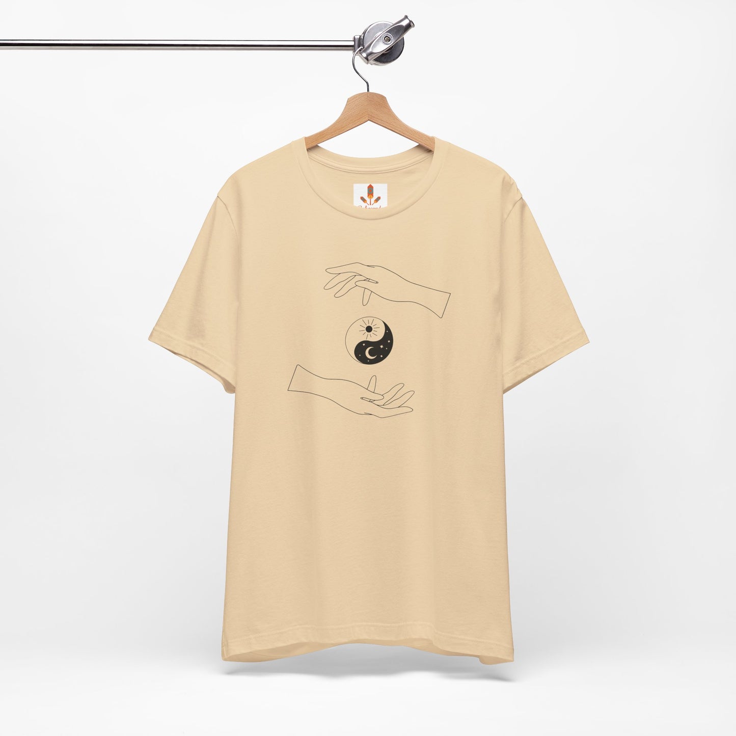 Yin Yang with Two Hands T-shirt