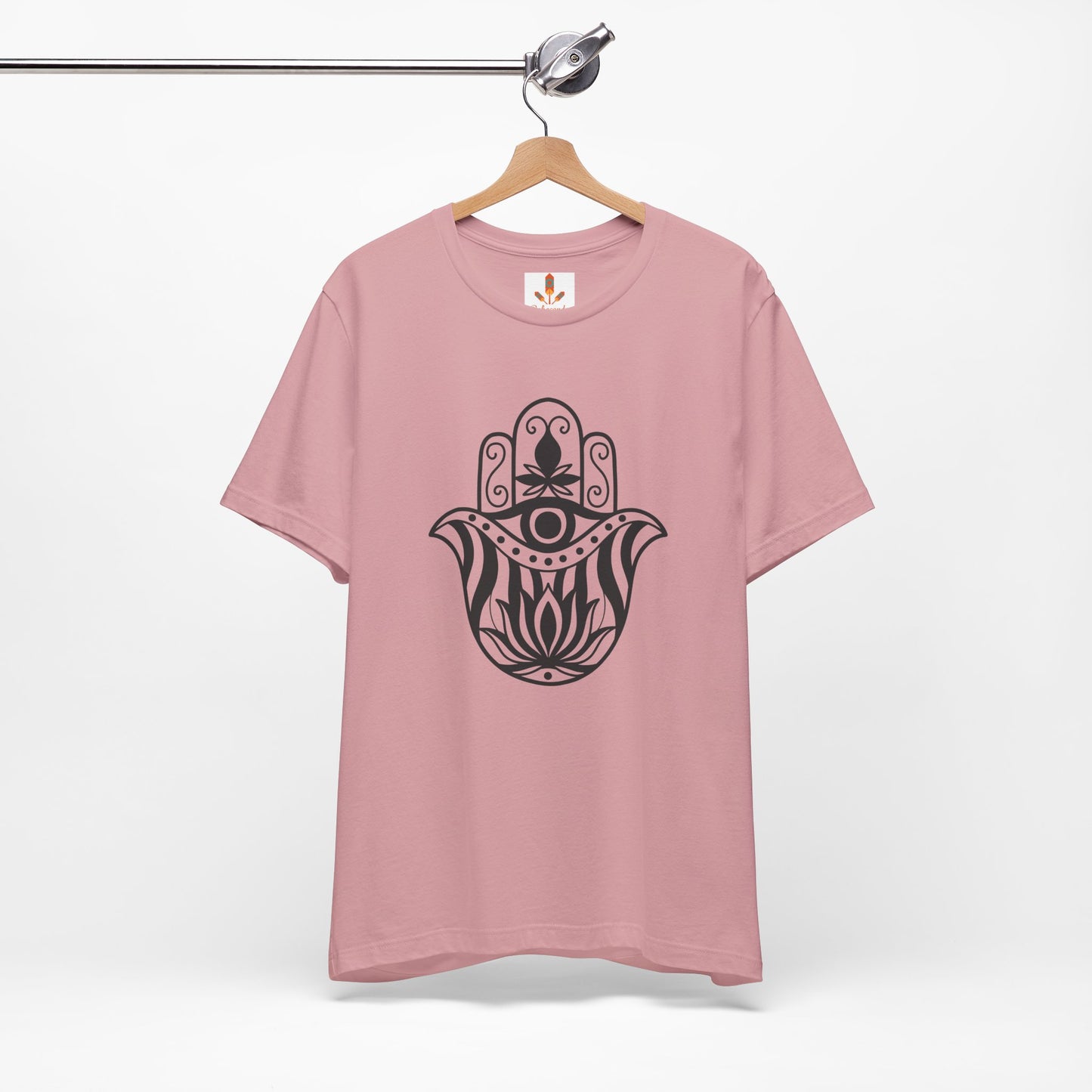 Hamsa Lotus Art T-shirt