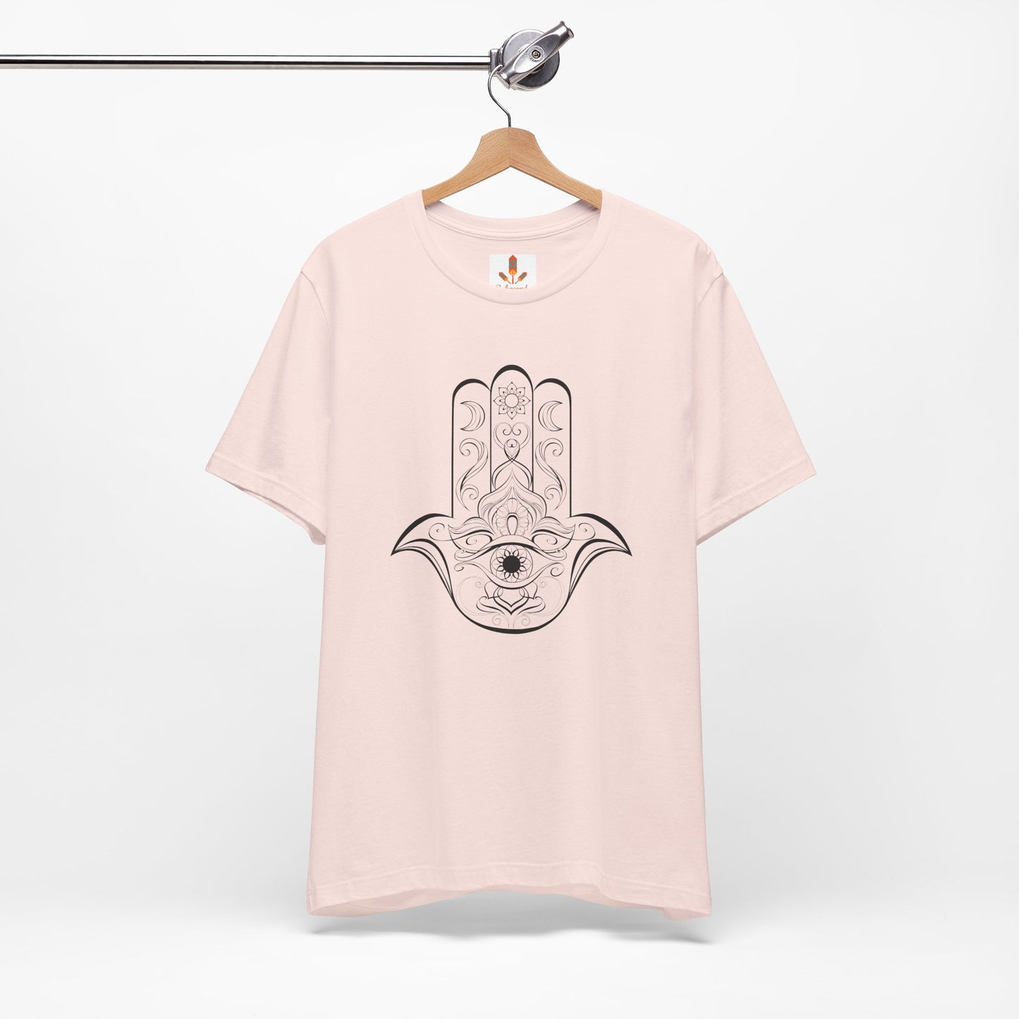 Hamsa Hand with Lotus Flower T-shirt