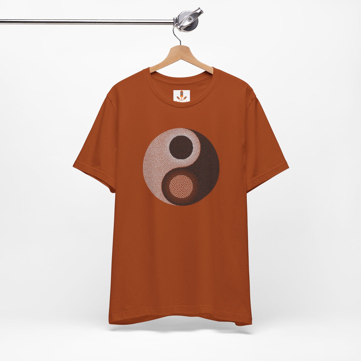 Yin Yang Dot Art T-shirt
