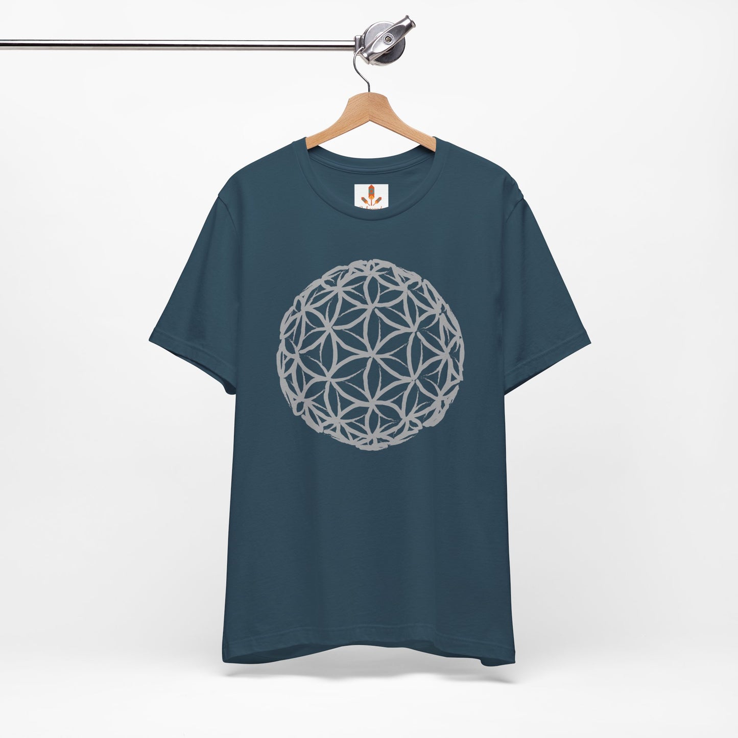 Silver Flower of Life T-shirt