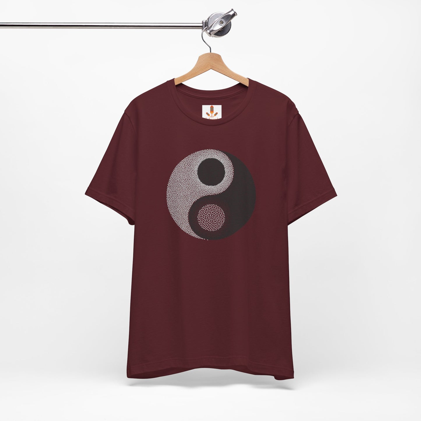 Yin Yang Dot Art T-shirt