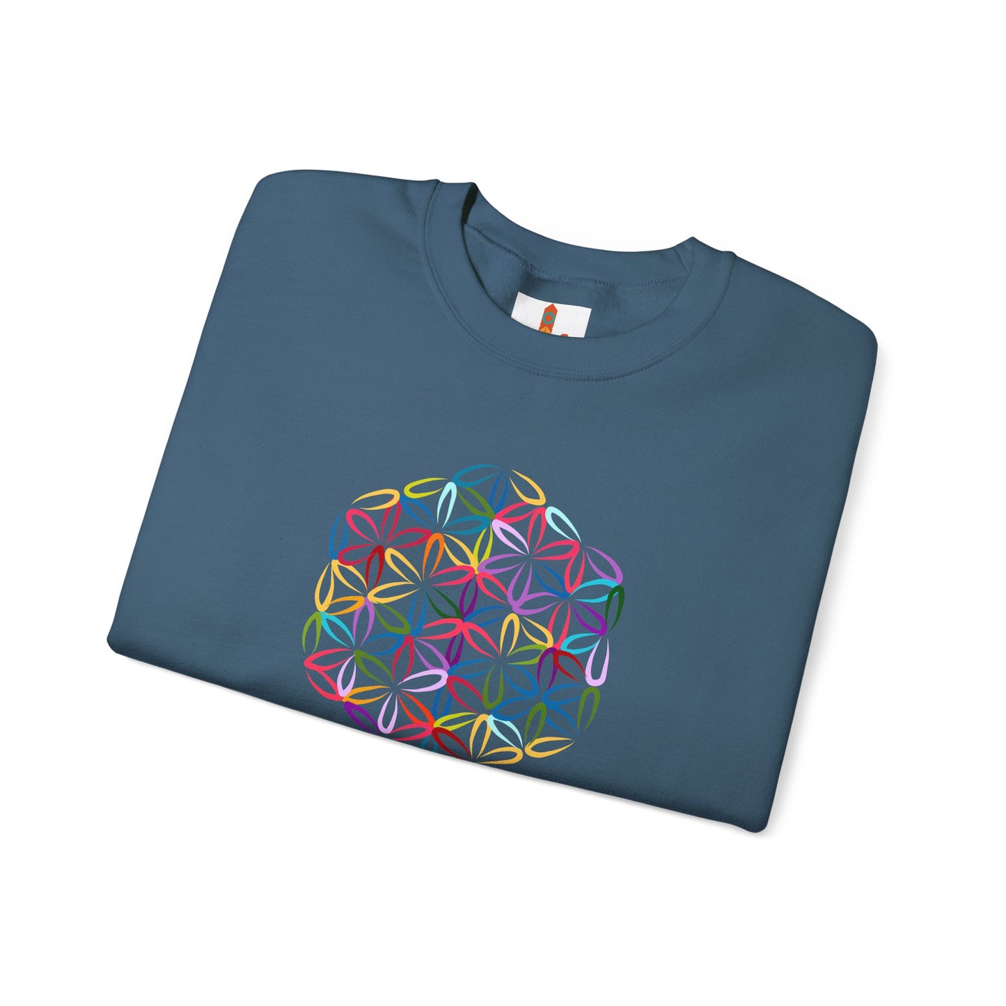 Multicolor Flower of Life Sweatshirt