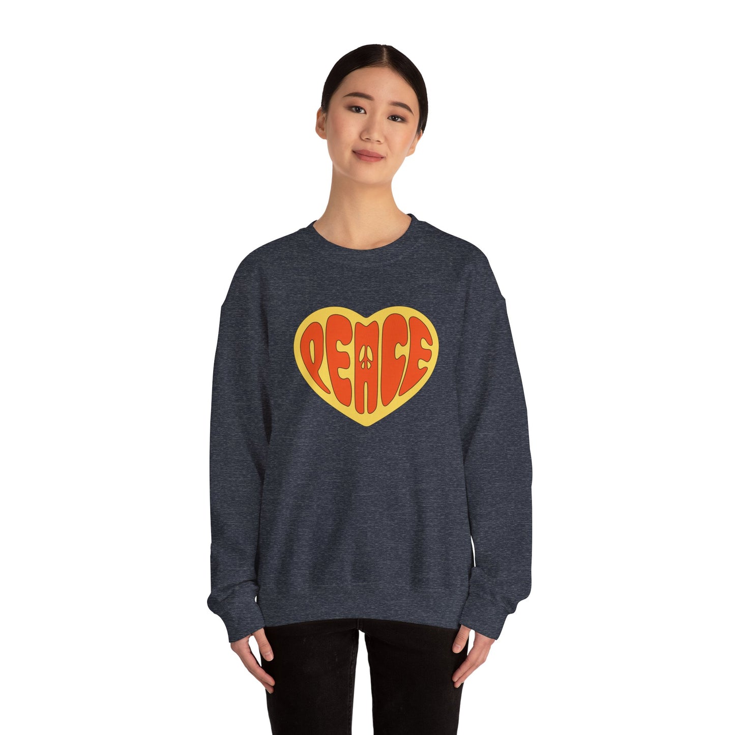Peace in Heart Design Sweatshirt