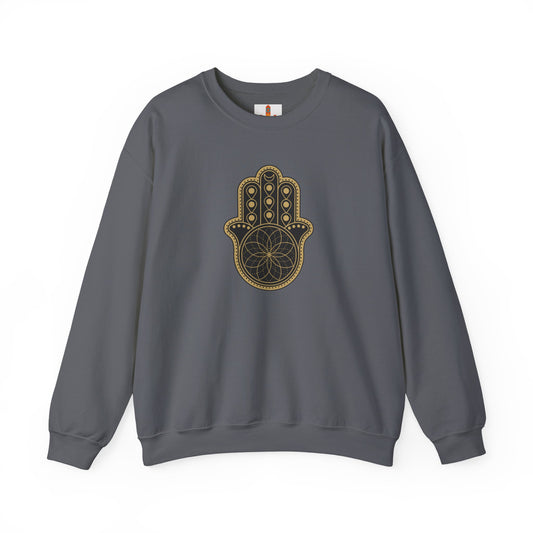 Hamsa Hand with Mandala Sweatshirt