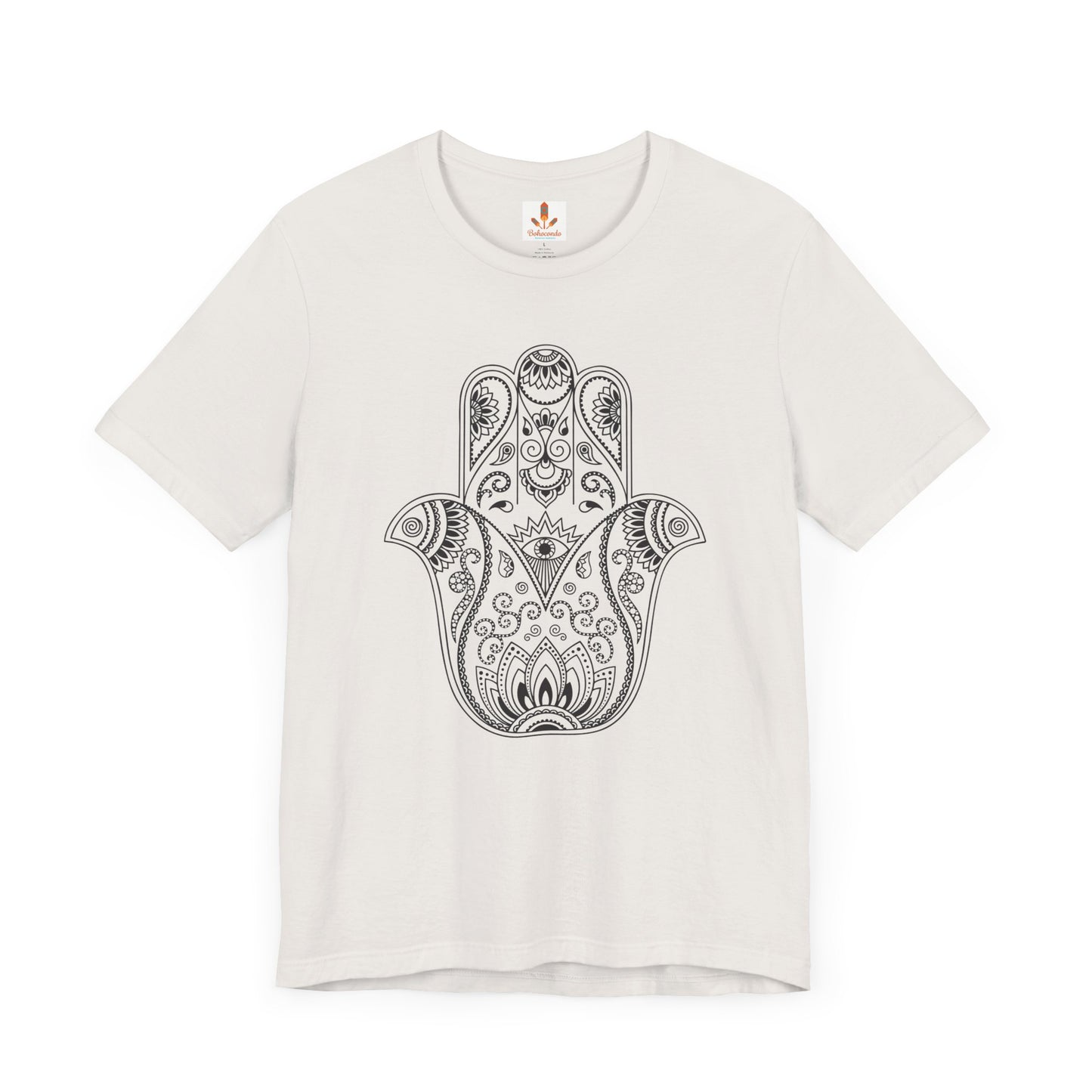 Lotus Flower Hamsa Hand T-shirt