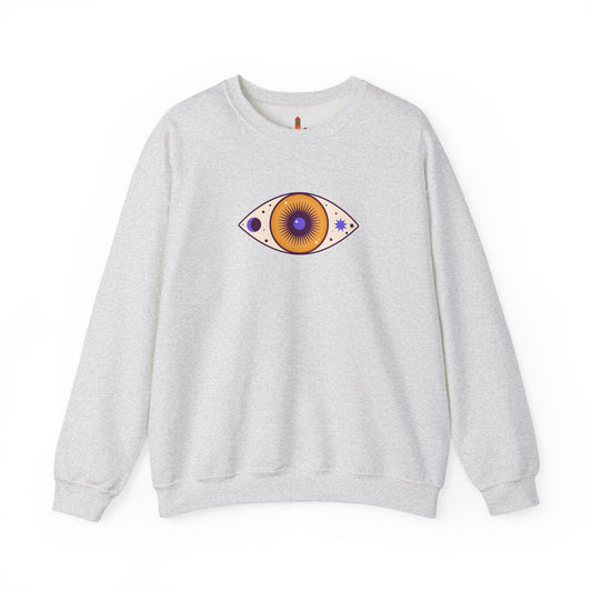 Yellow Evil Eye Sweatshirt