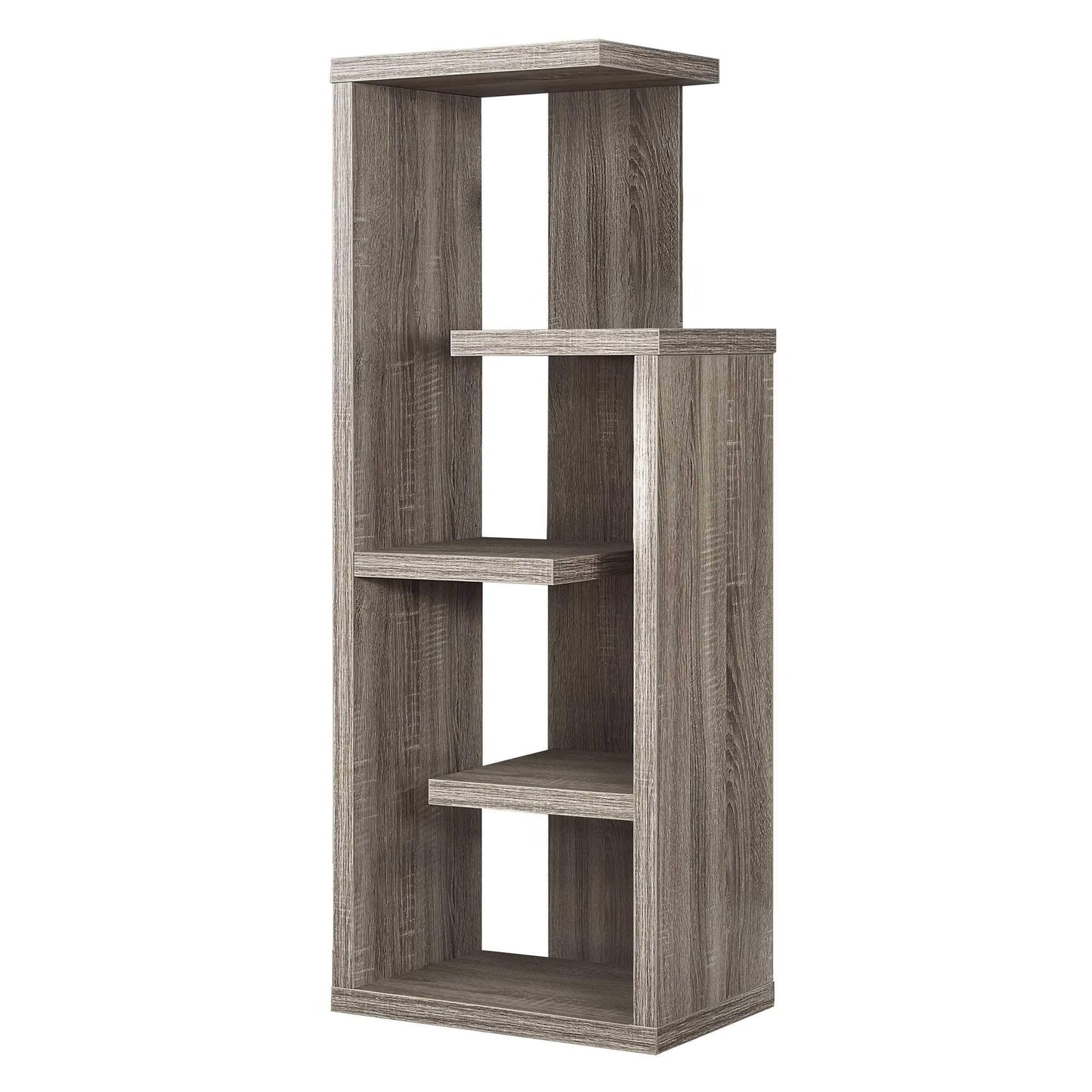 Dark Taupe Bohemian Bookcase