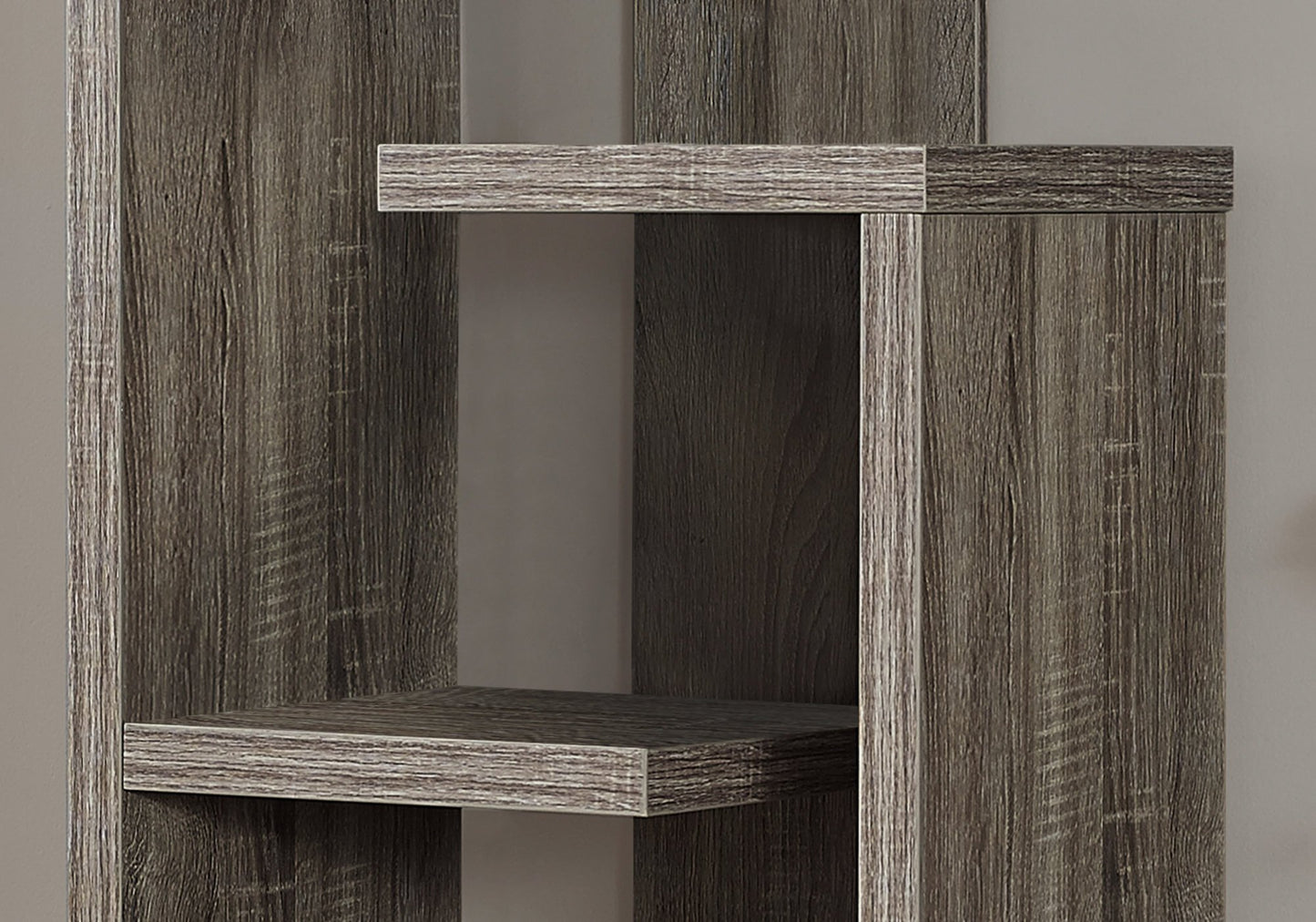 Dark Taupe Bohemian Bookcase