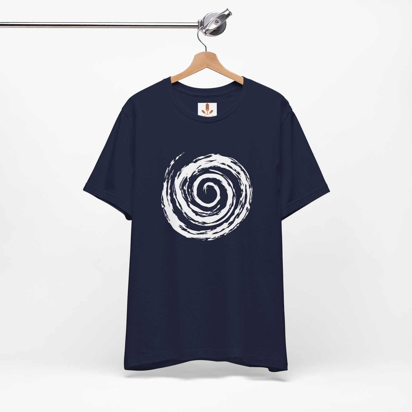 White Spiral of Life Art T-shirt