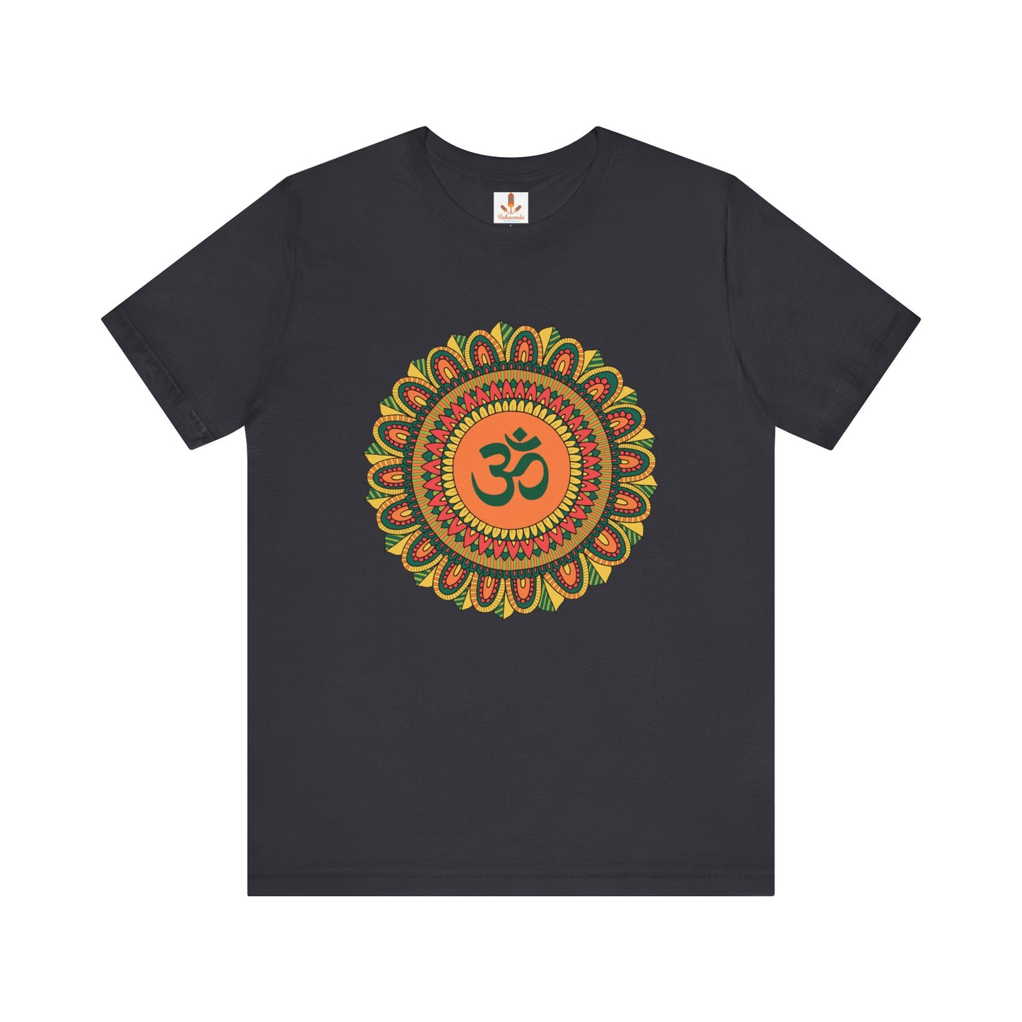 Om Multicolor Mandala T-shirt
