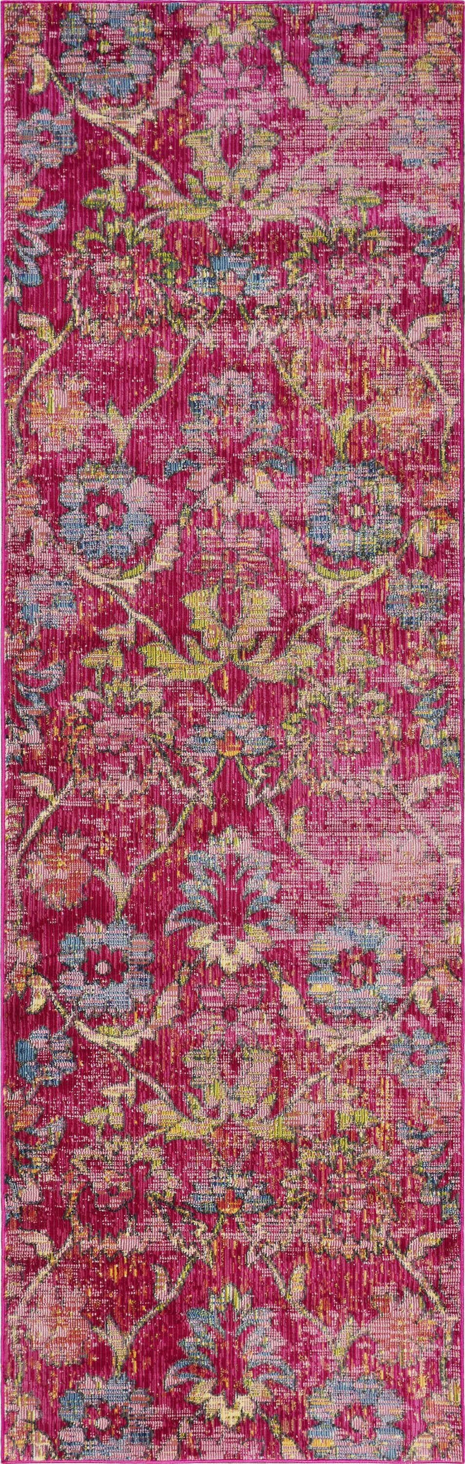 Dreamweaver Pink Polypropylene Rug